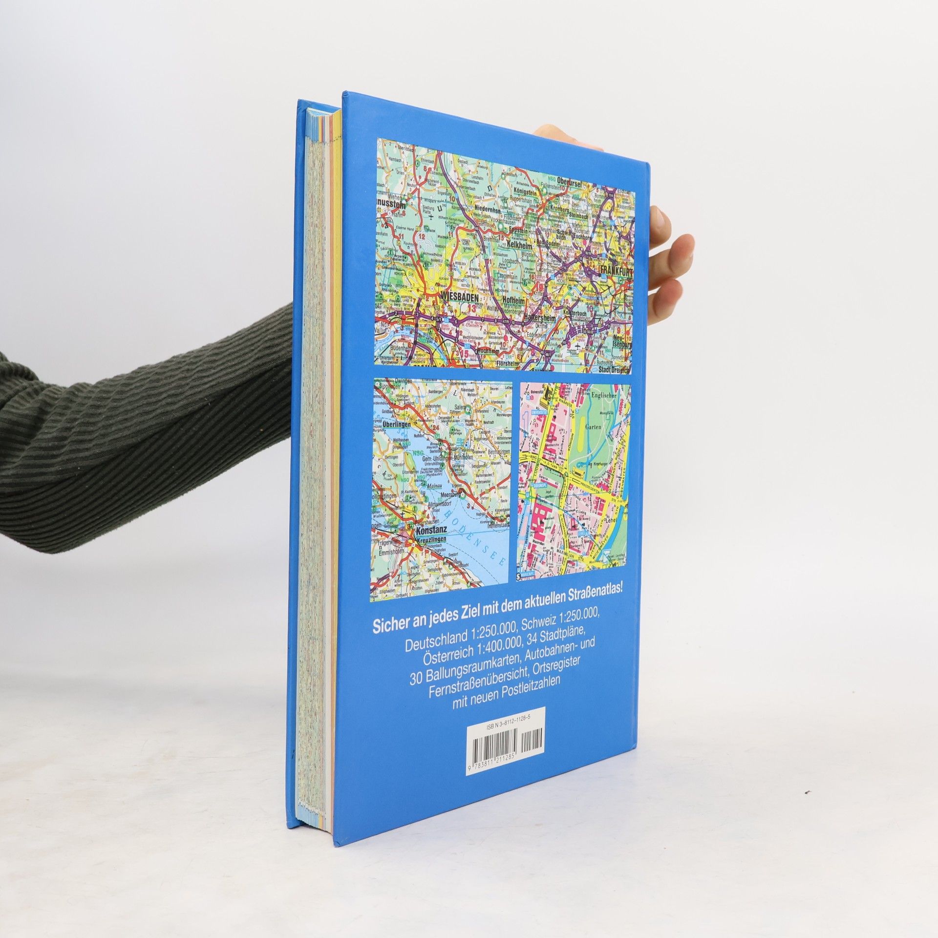Autorenkollektiv Strassenatlas. Deutschland. Österreich. Schweiz. Europa. 94/95