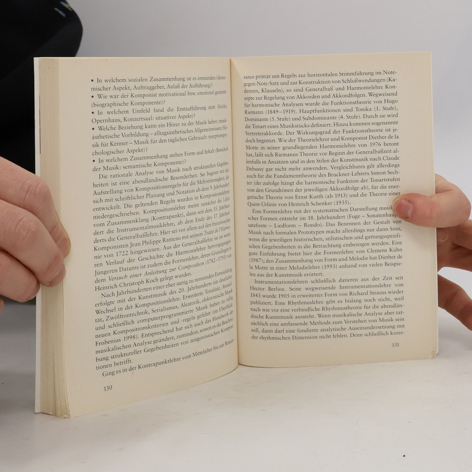 Helmut Rösing Orientierung Musikwissenschaft