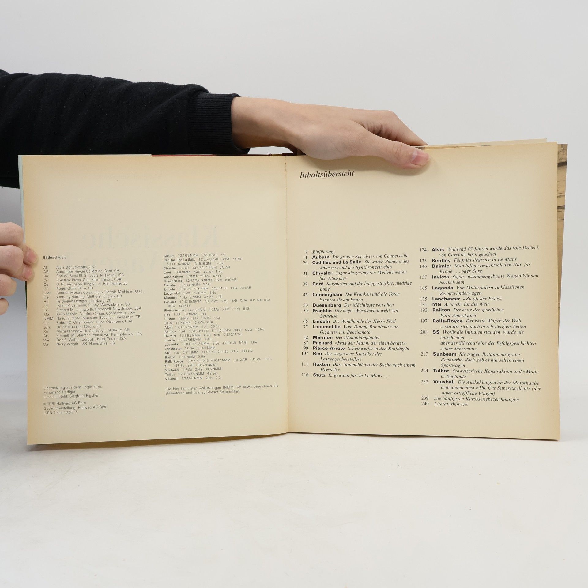 Michael Sedgwick Klassische Wagen 3: England, Amerika