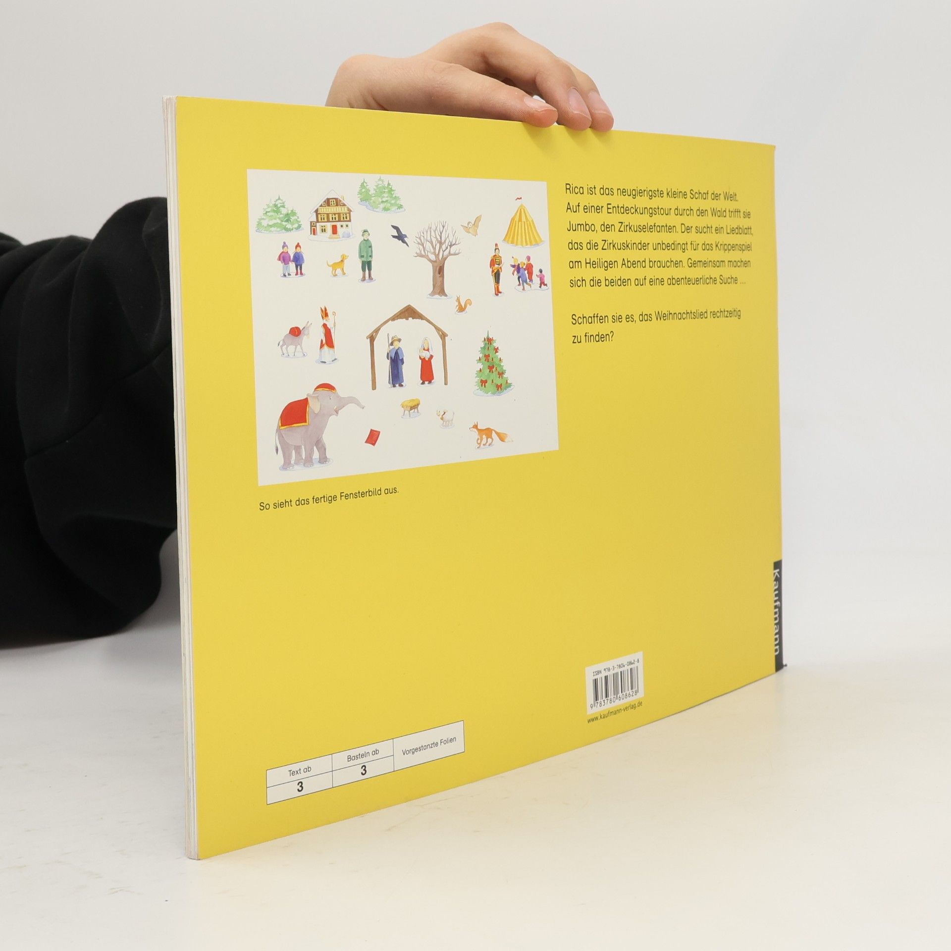 Schupp, Renate Rica und das verlorene Weihnachtslied: Folien-Adventskalender