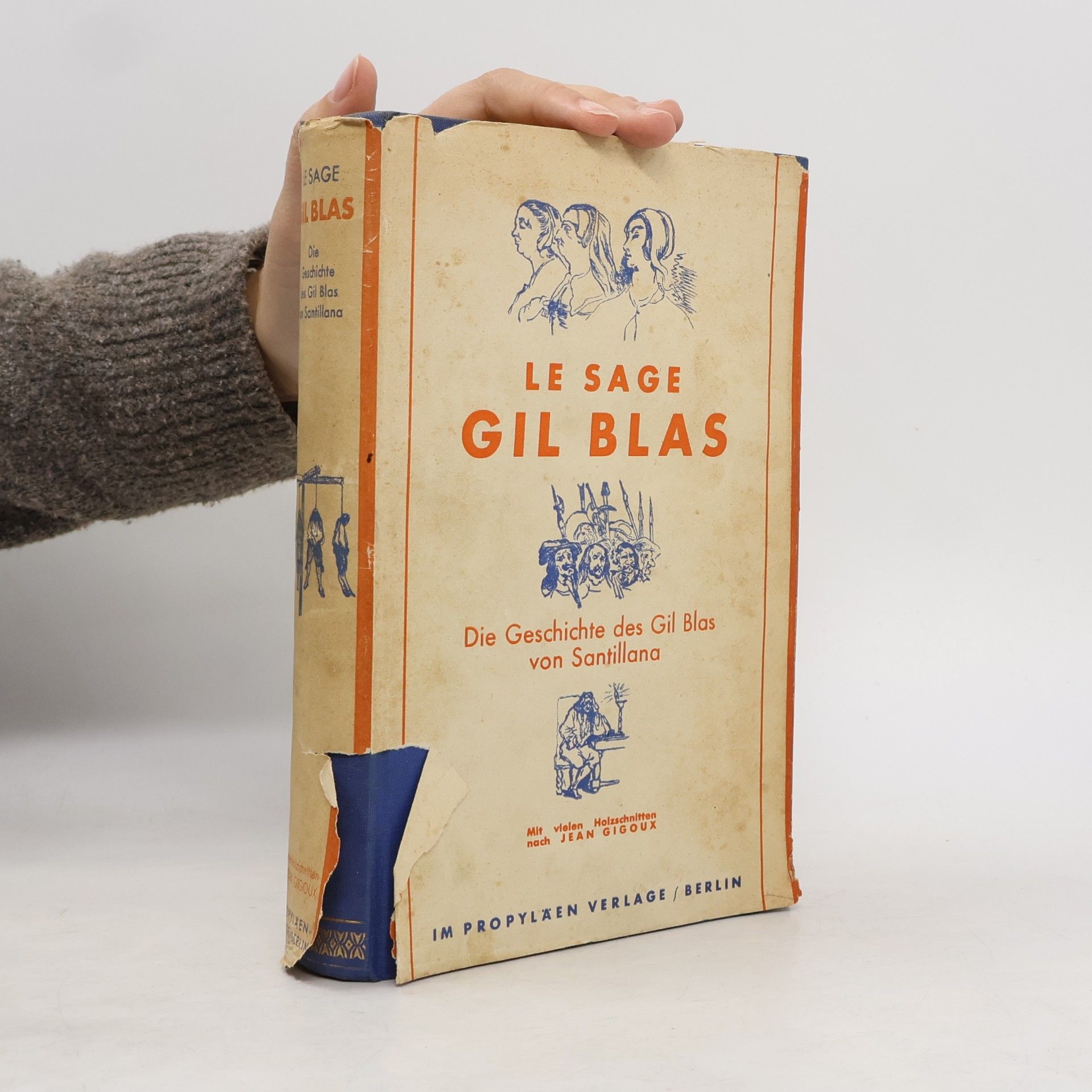 Jean Gigoux Le Sage Gil Blas