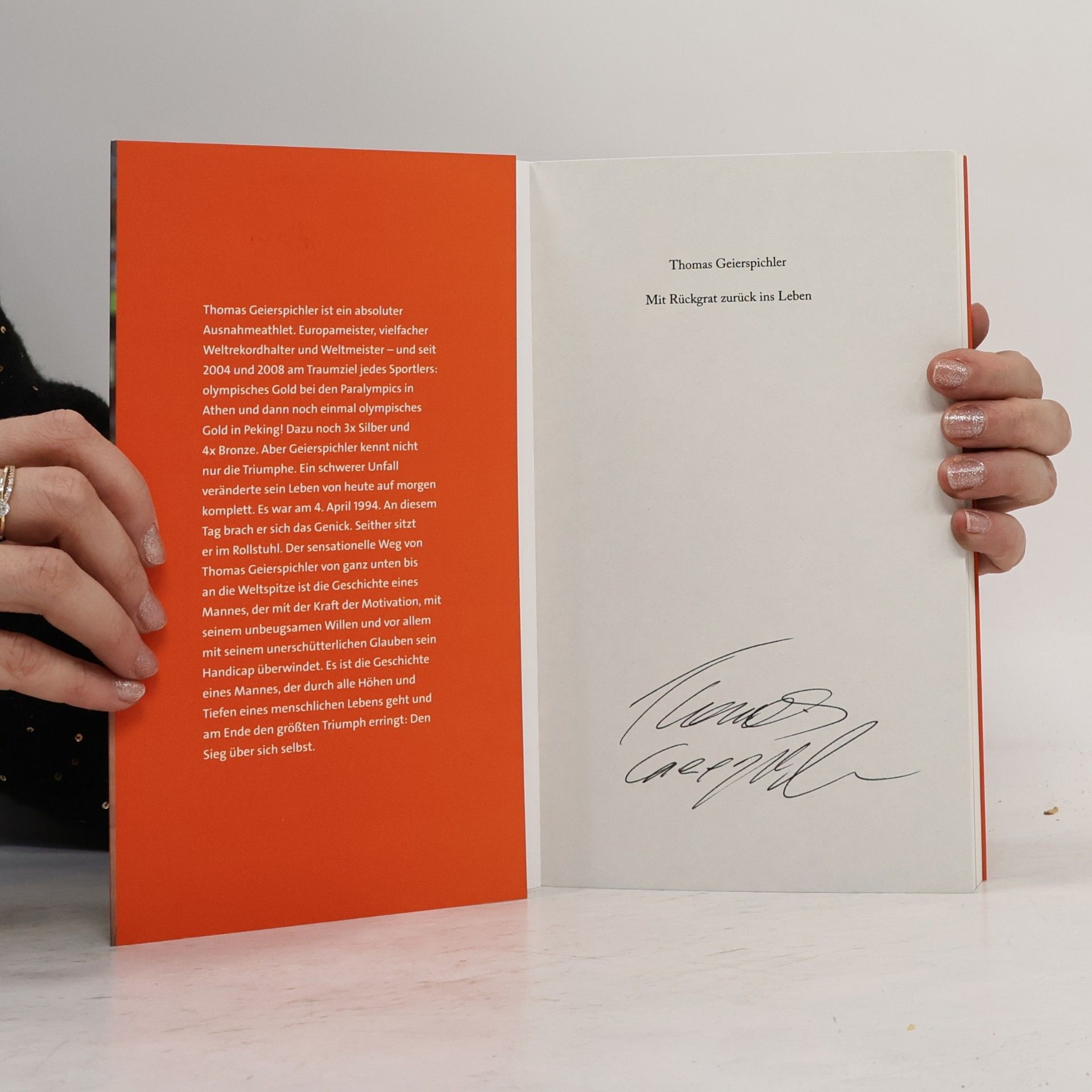 Thomas Geierspichler Mit Rückgrat zurück ins Leben