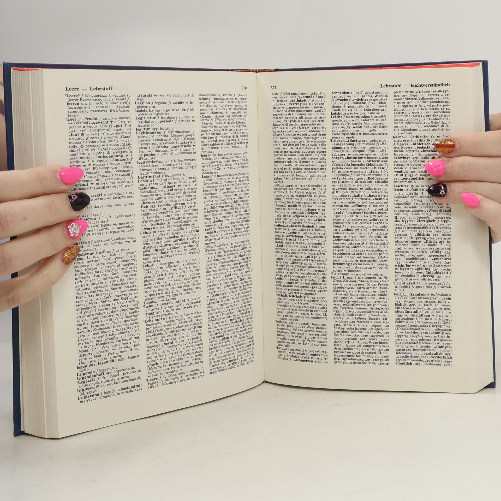 kolektiv Langenscheidt Handwörterbuch. II Deutsch Italienisch