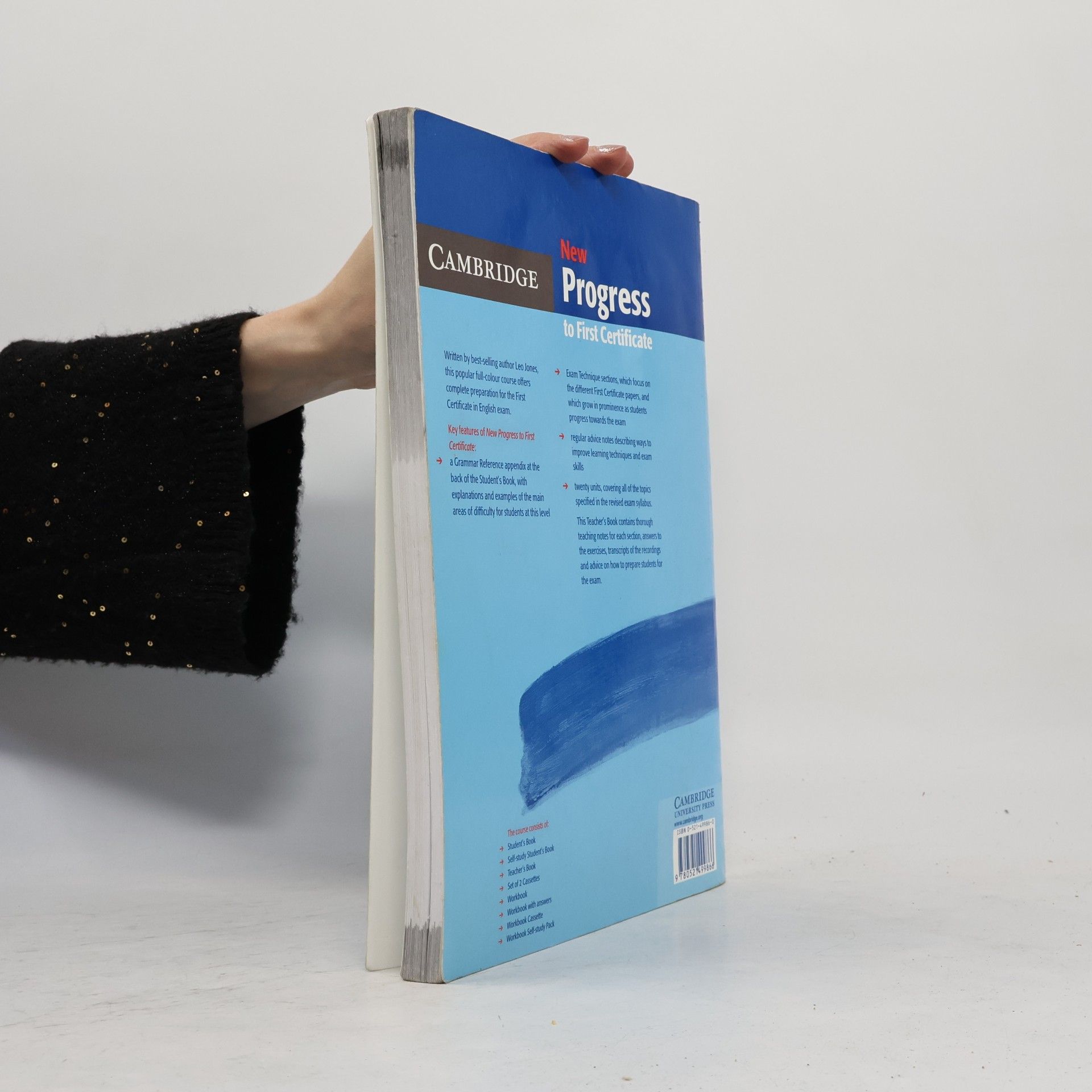 Leo Jones New progress to first certificate. Teacher's book