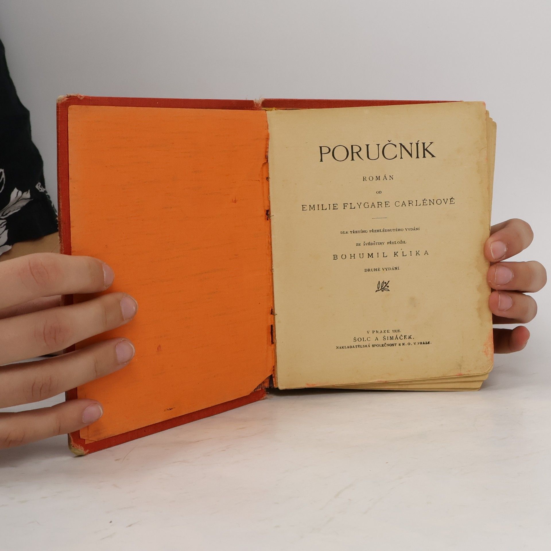 Emilie Flygare Carlén Poručník