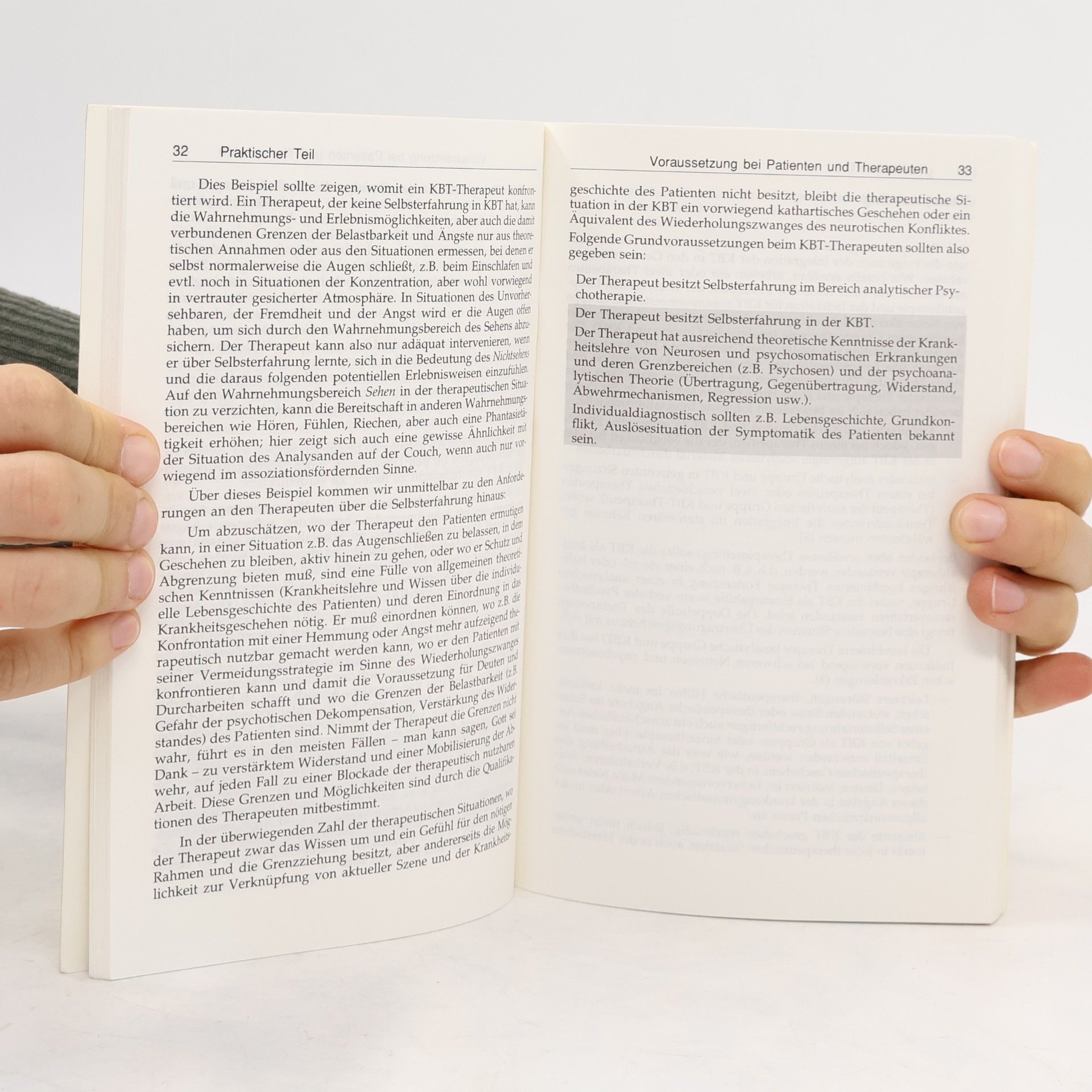 Hans Becker Konzentrative Bewegungstherapie (KBT) - 2. erweiterte und überarbeitete Auflage