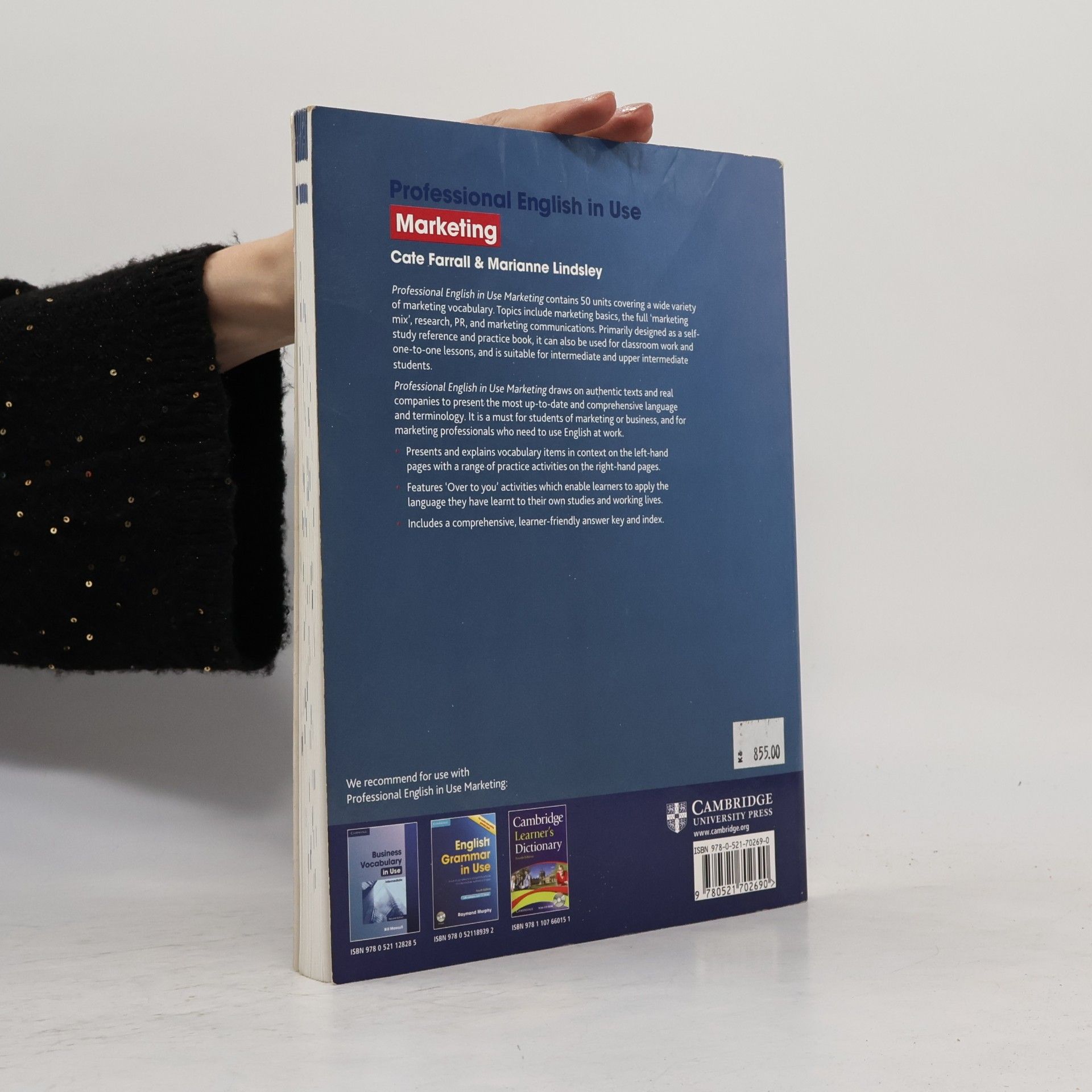Cate Farrall Professional English in use : marketing