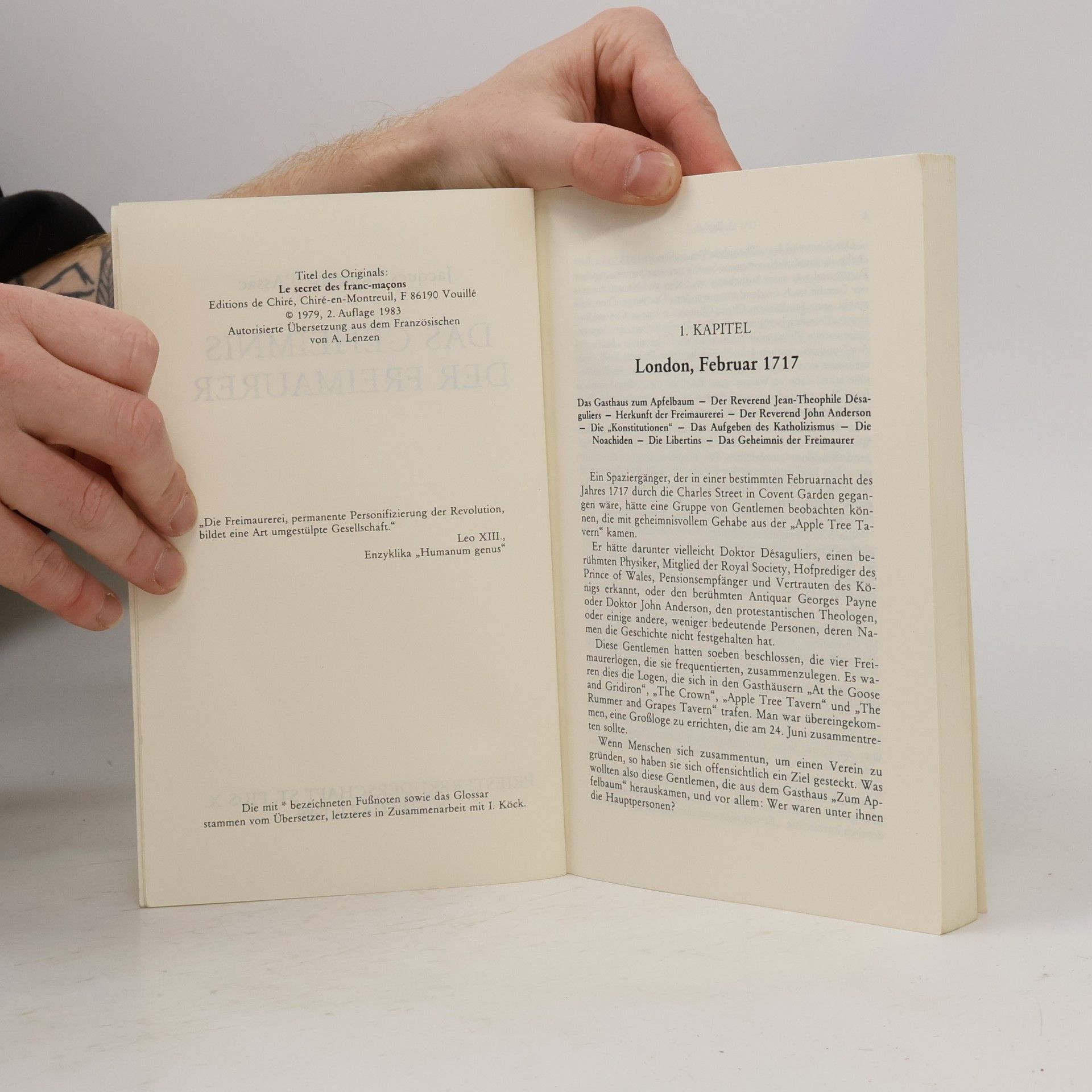 Jacques Ploncard d'Assac Das Geheimnis der Freimaurer