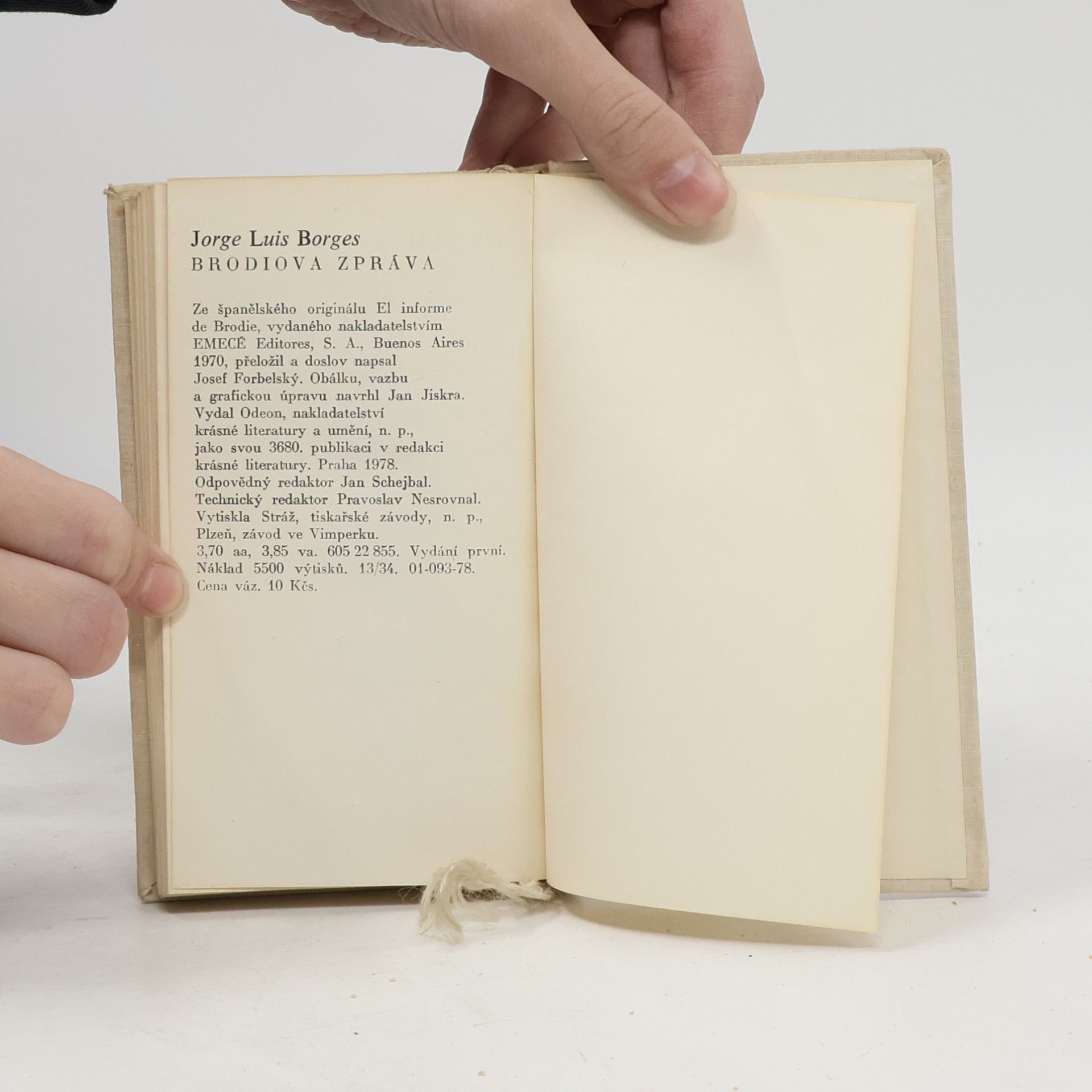 Jorge Luis Borges Brodiova zpráva