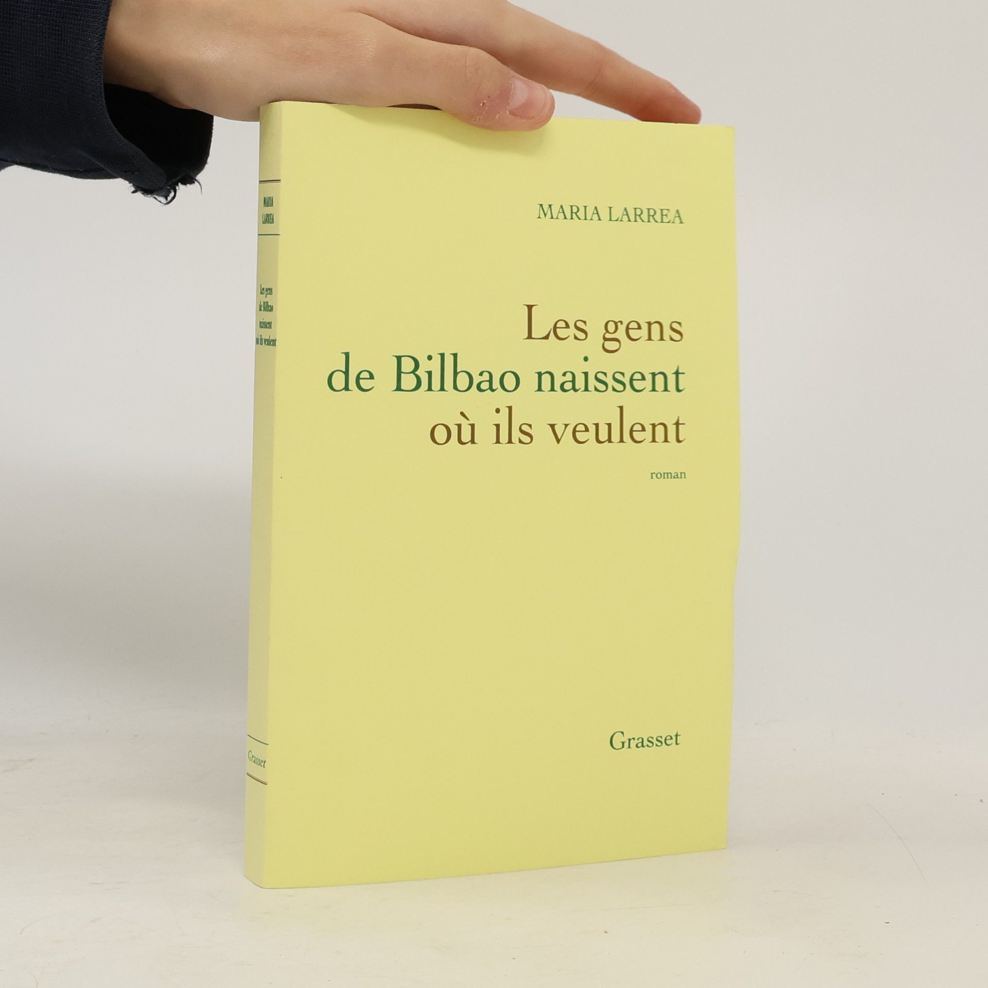 María Larrea Les gens de Bilbao naissent où ils veulent
