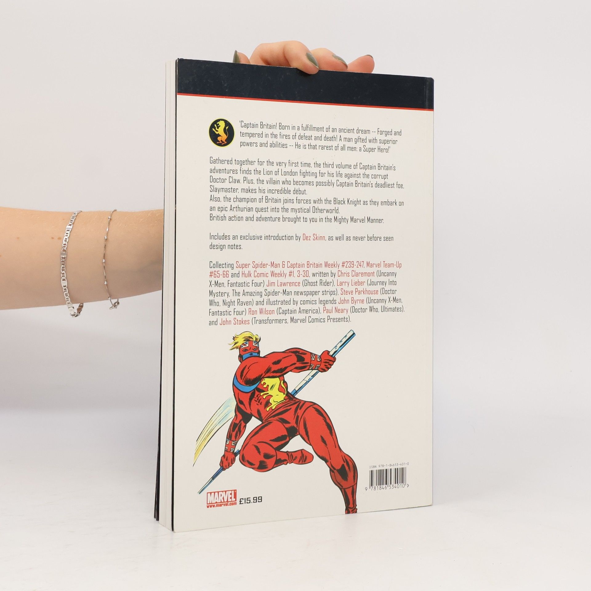 Chris Claremont Captain Britain - 3: The Lion and the Spider