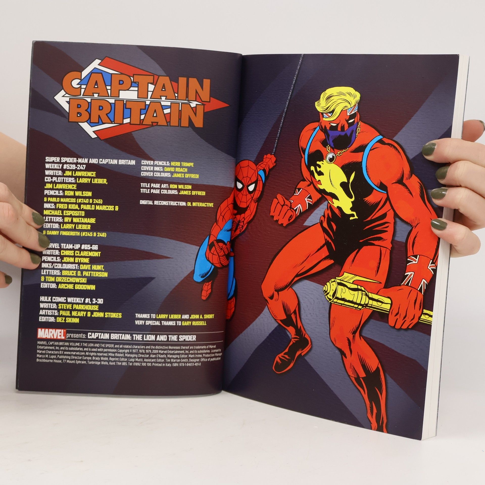 Chris Claremont Captain Britain - 3: The Lion and the Spider