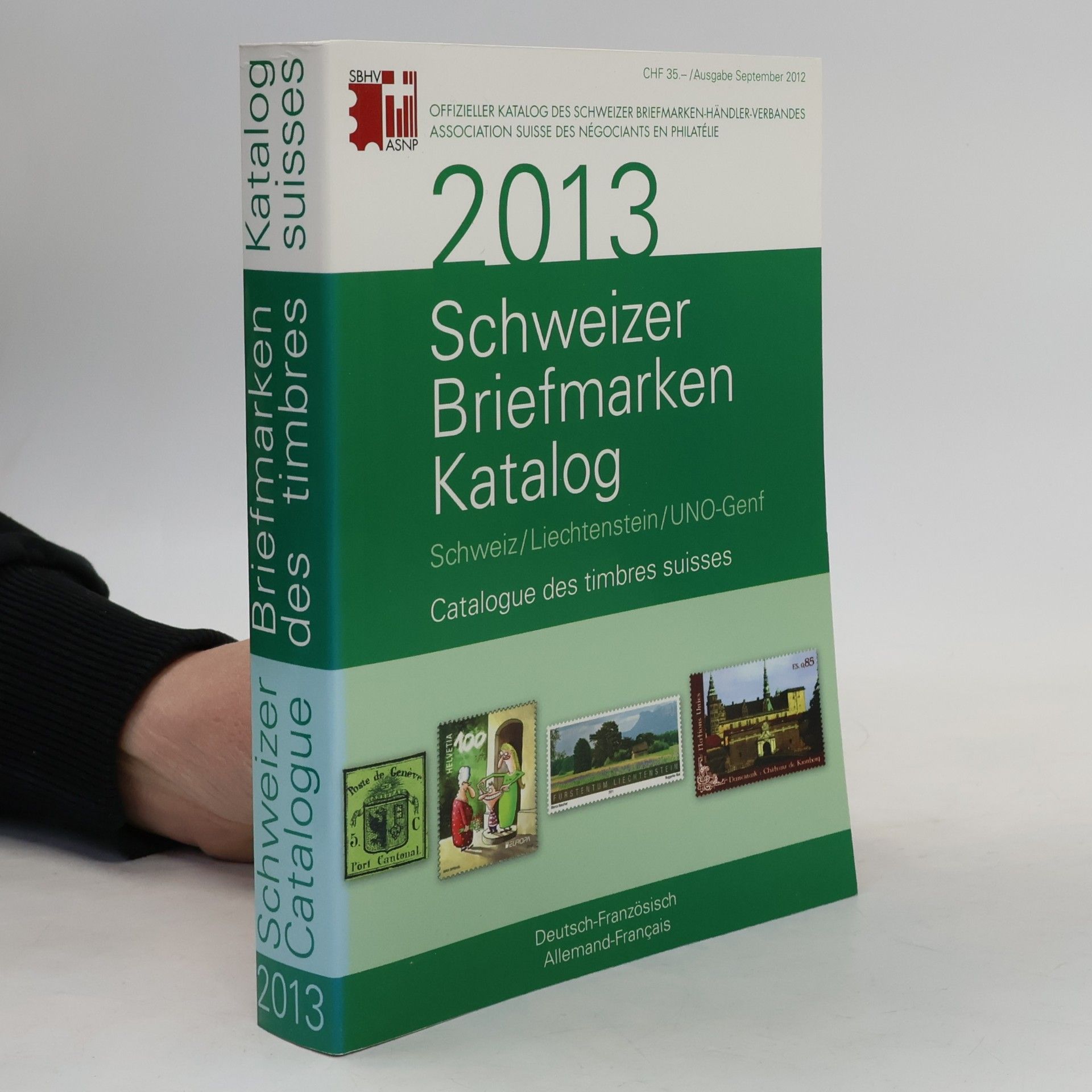 kolektiv 2013 Schweizer Briefmarken Katalog