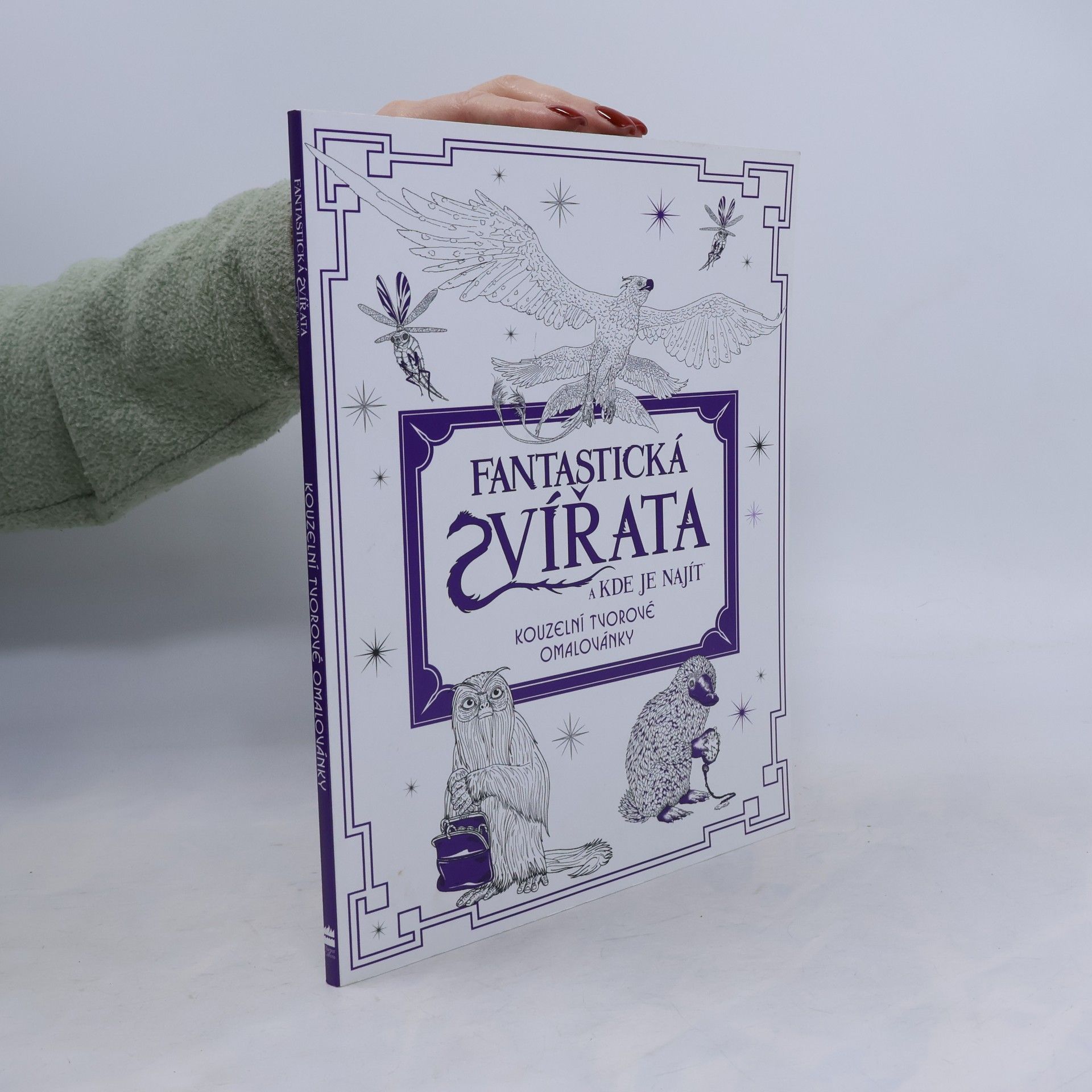 Autorenkollektiv Fantastická zvířata a kde je najít. Kouzelní tvorové omalovánky.