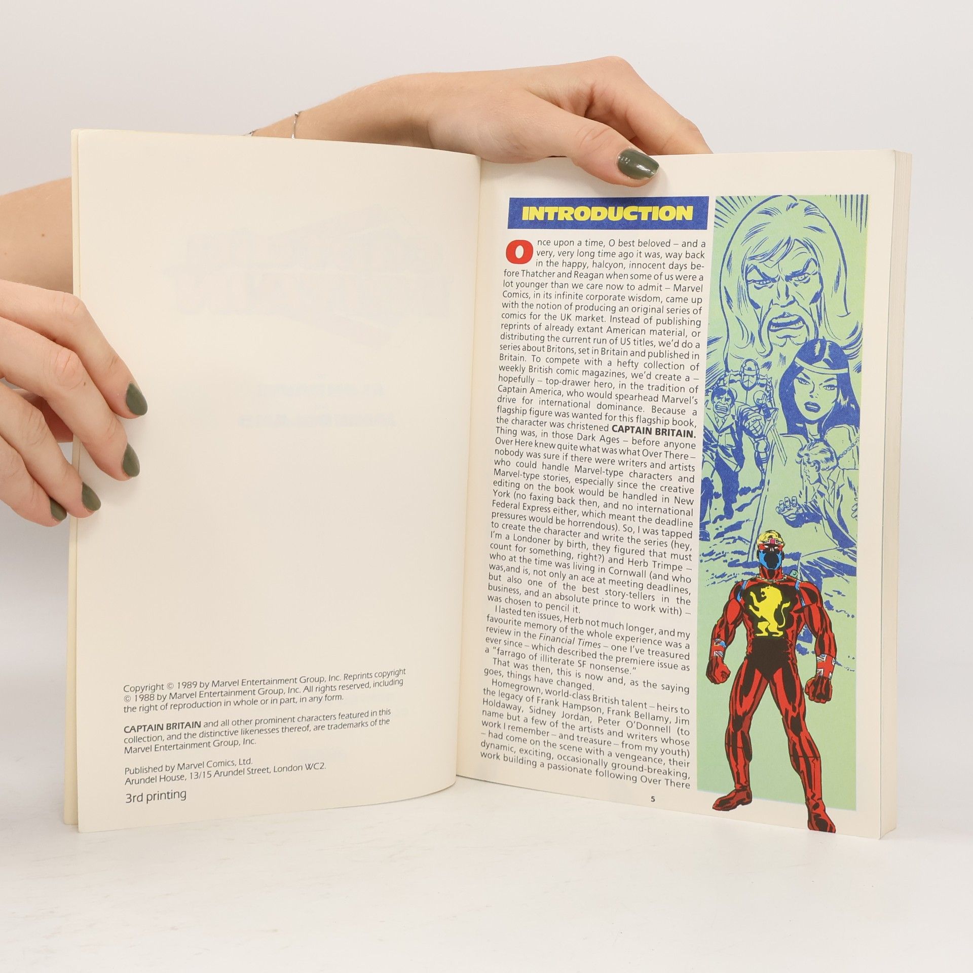 Alan Davis Before Excalibur: Captain Britain
