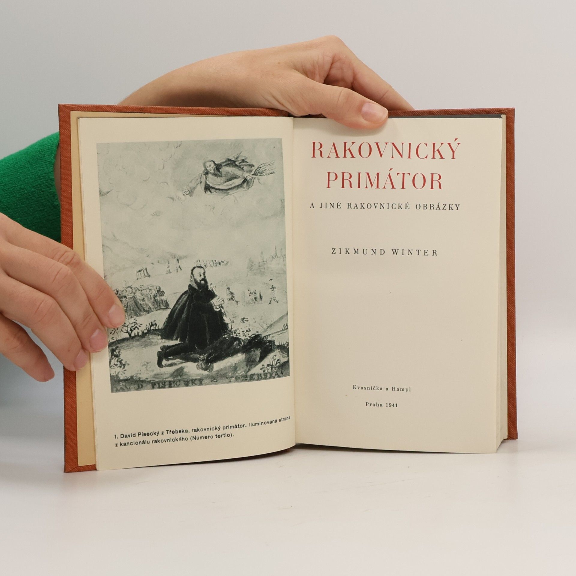 Zikmund Winter Rakovnický primátor