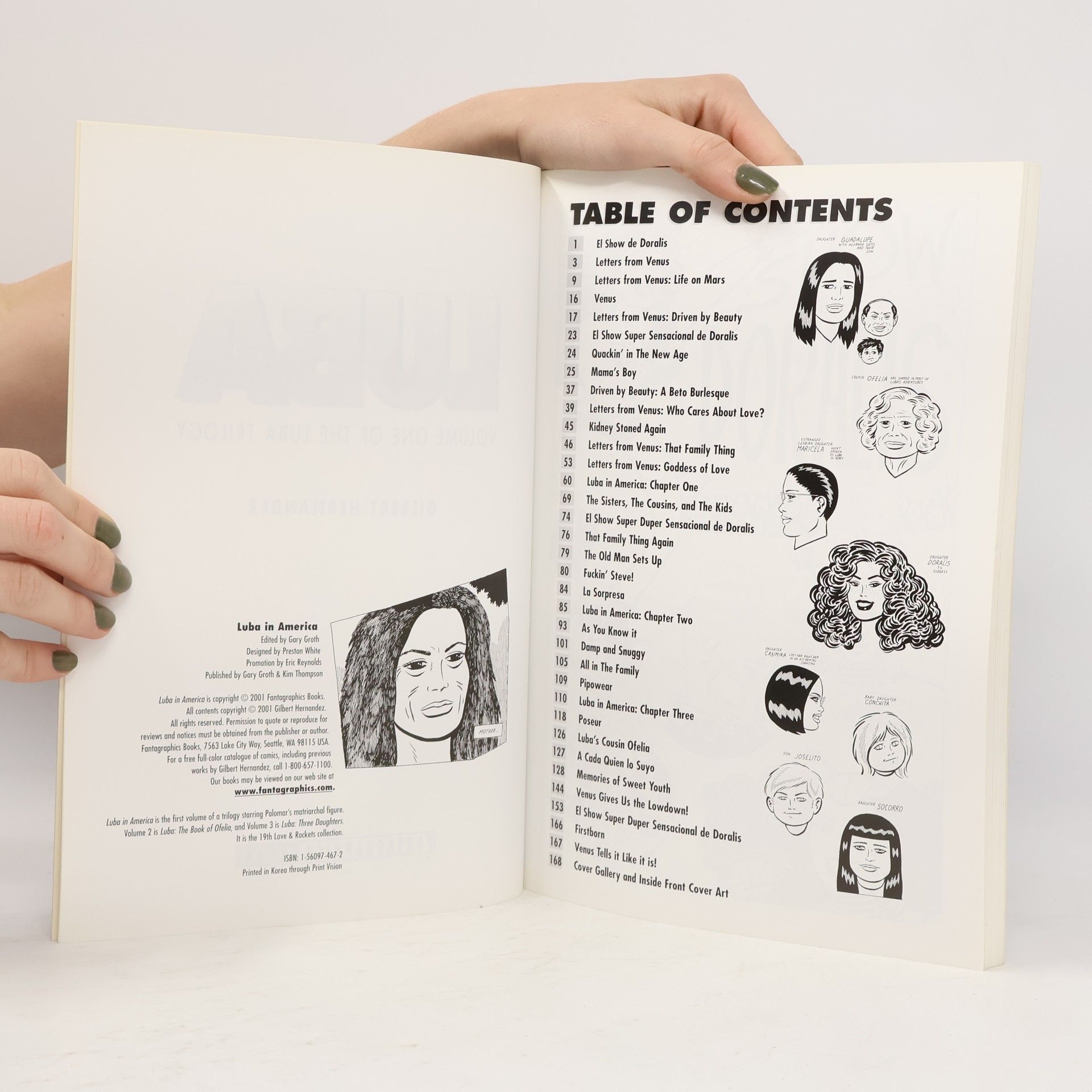 Gilbert Hernandez Love And Rockets - 19: Luba In America