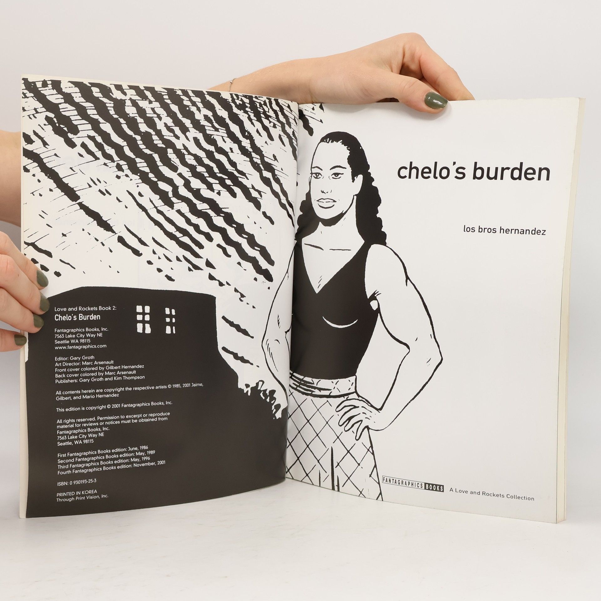 Mario Hernández Love and Rockets - 2: Chelo's Burden
