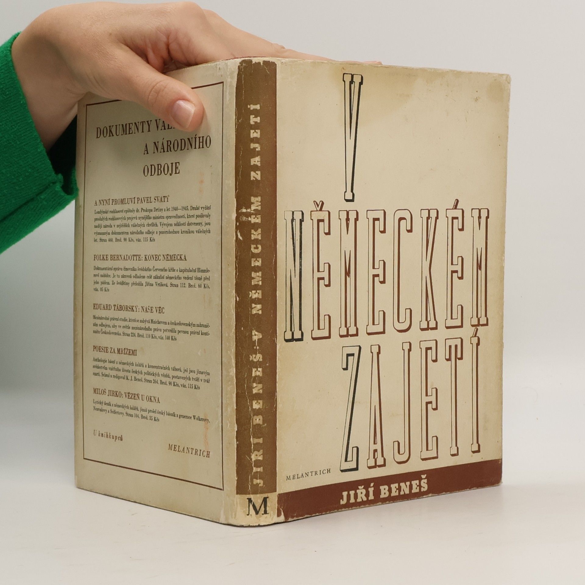 Jiří Beneš V německém zajetí