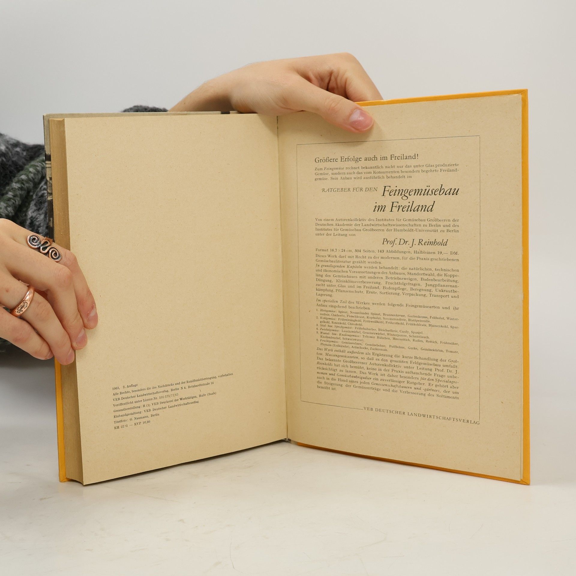 J. Reinhold Gemüsebau unter Glas