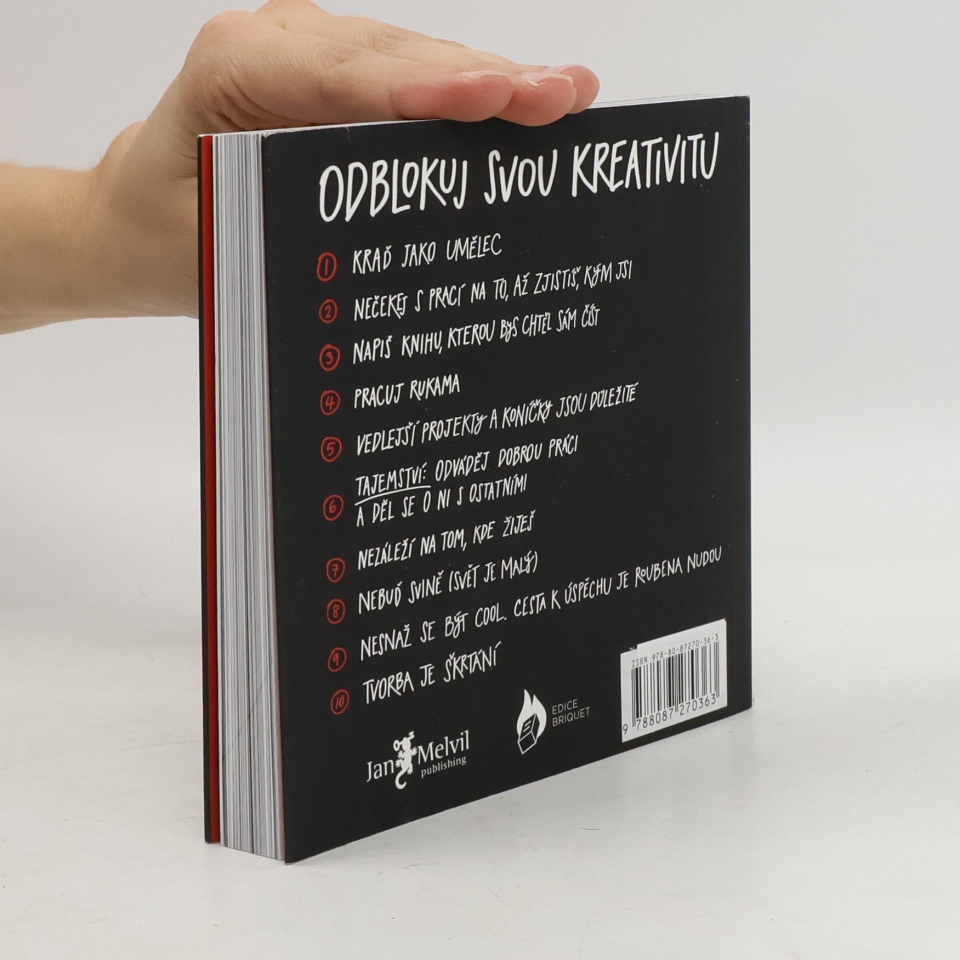 Austin Kleon Kraď jako umělec. 10 věcí, které ti nikdo neřekl o kreativitě