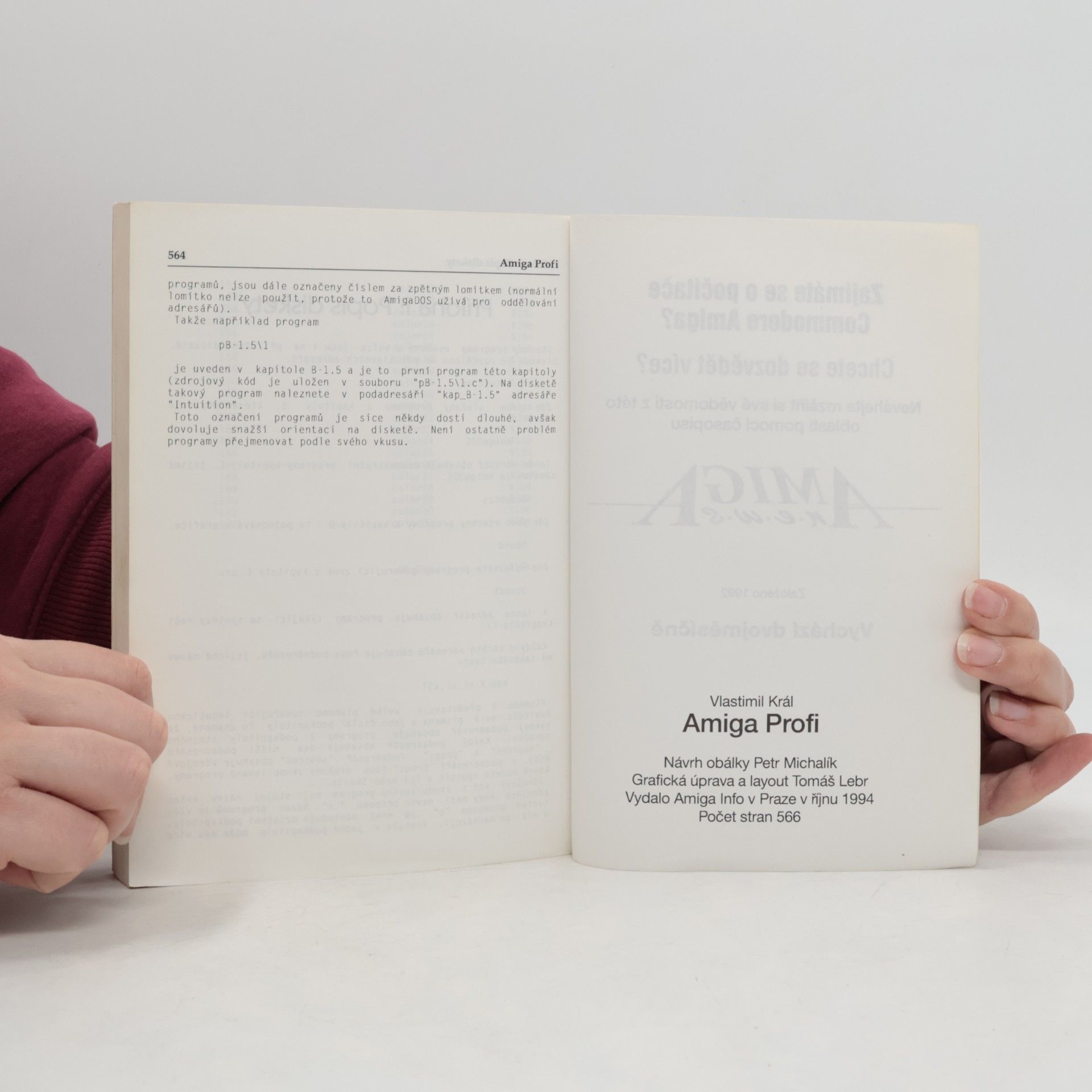 Vlastimil Král Amiga Profi : Úvod do programování Amigy v jazyce C (2. díl)