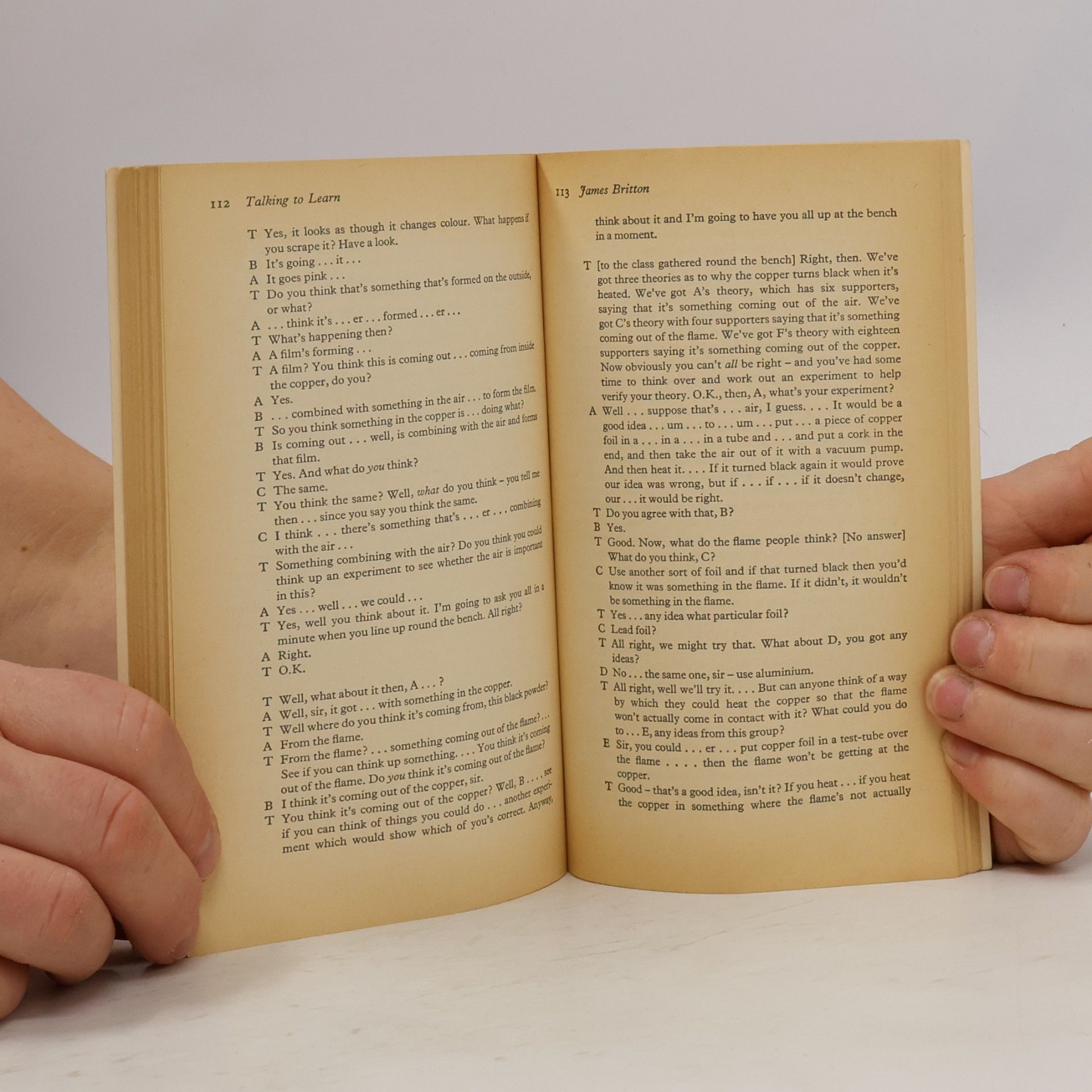 Douglas Barnes Language, the Learner and the School