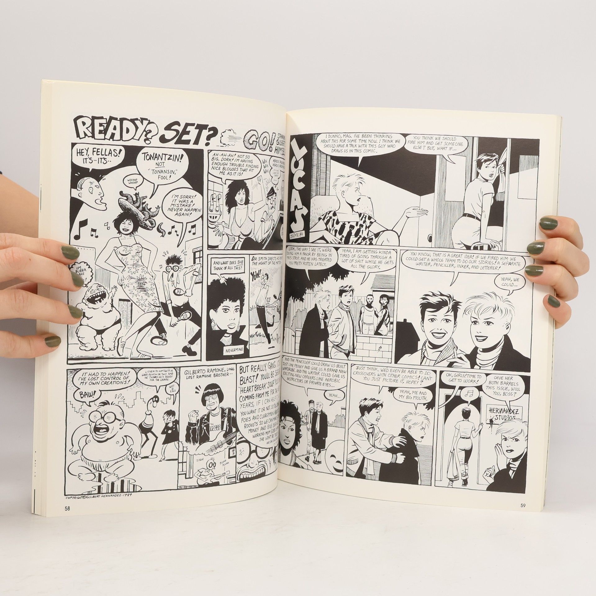 Gilbert Hernandez Love and Rockets: Tears From Heaven