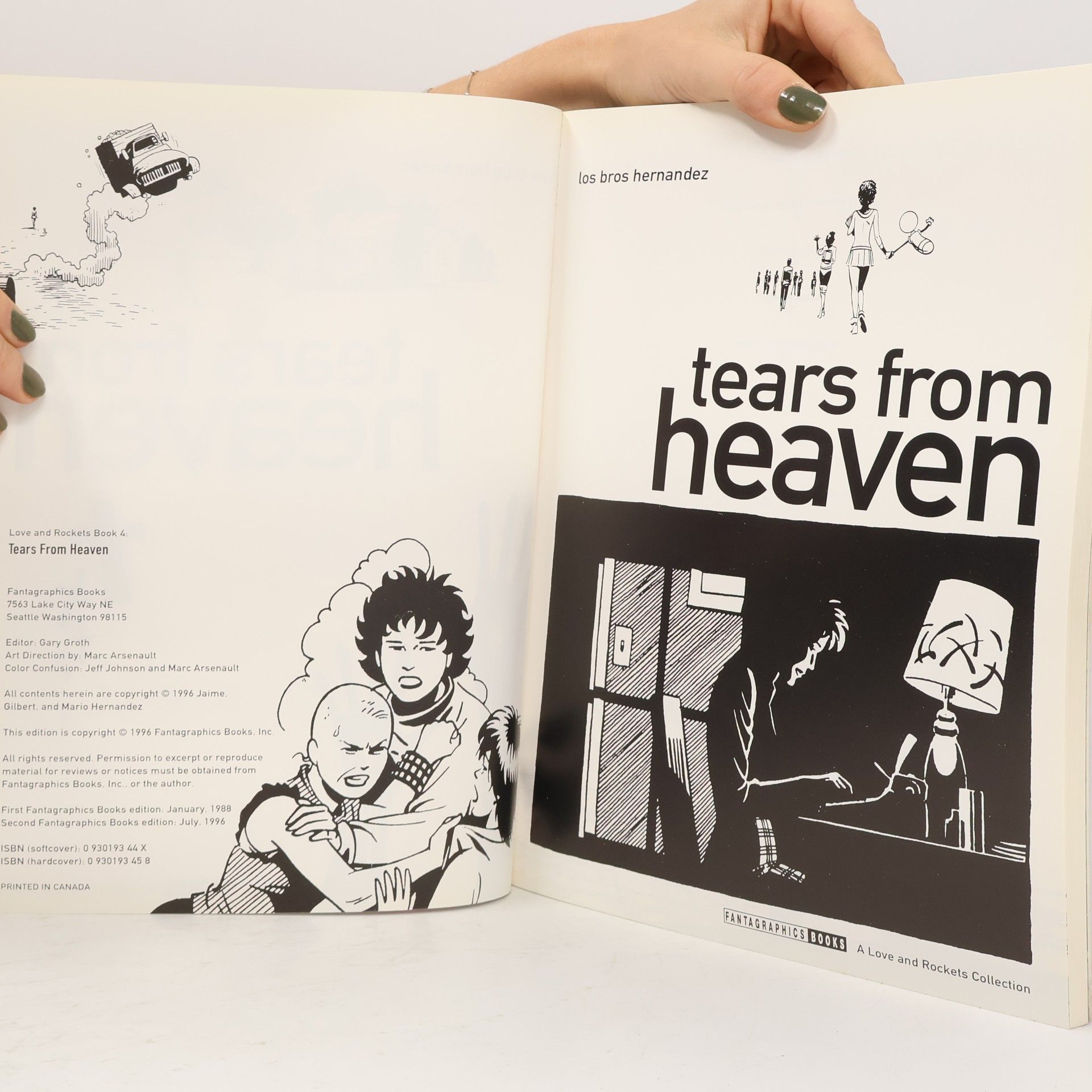 Gilbert Hernandez Love and Rockets: Tears From Heaven