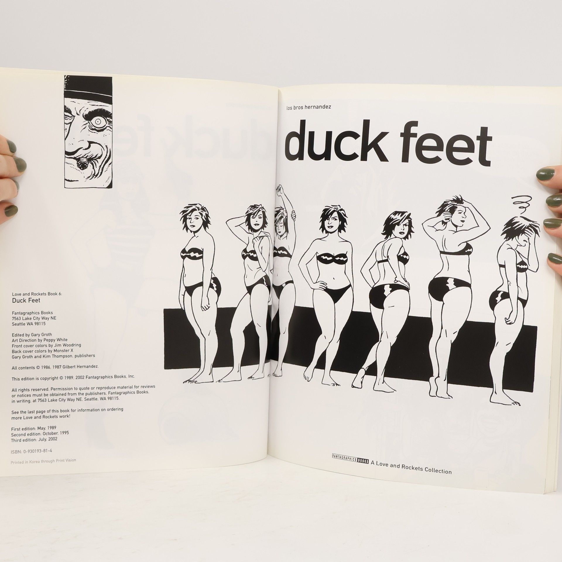 Jaime Hernandez Love & Rockets - 6: Duck Feet