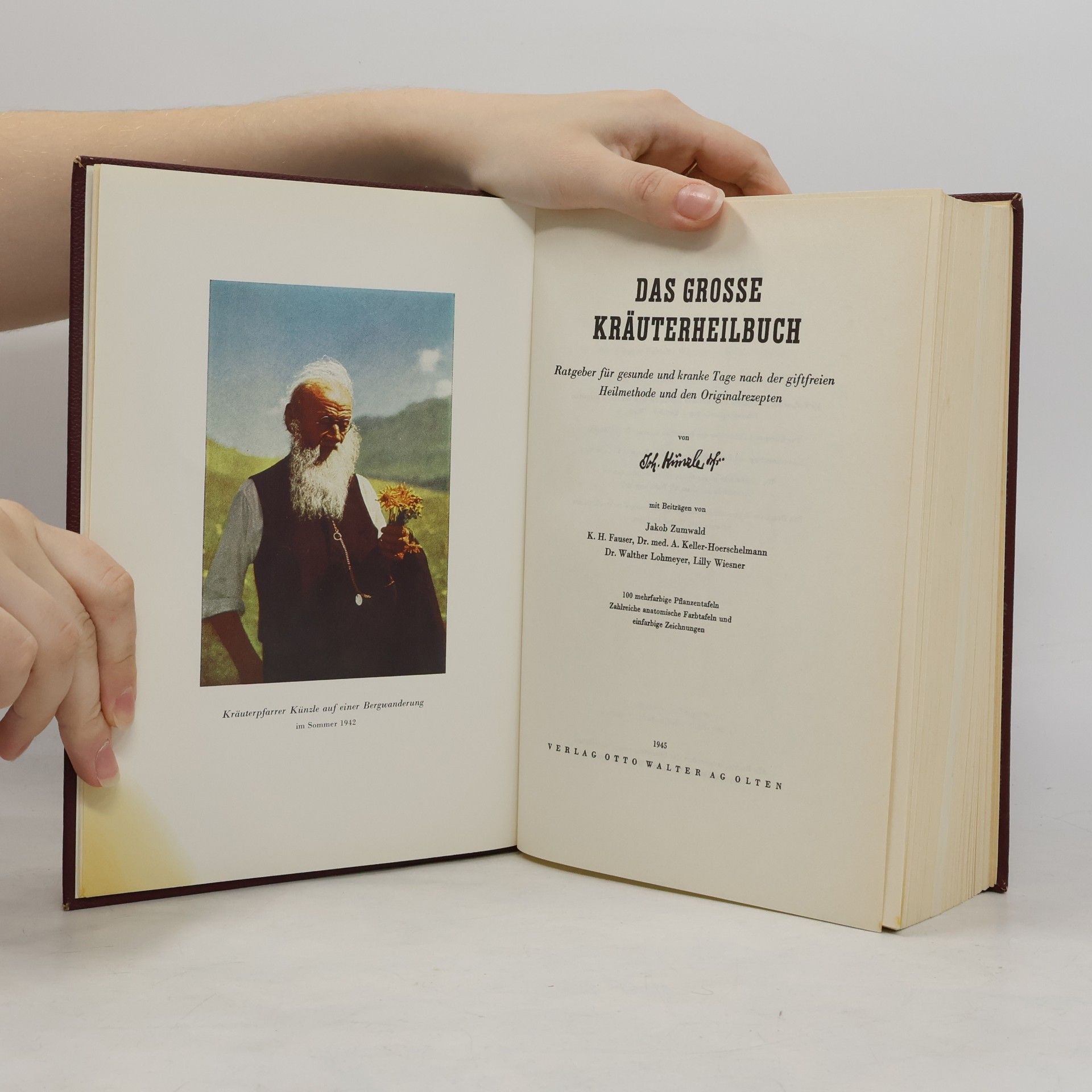 Johann Künzle Das große Kräuter-Heilbuch