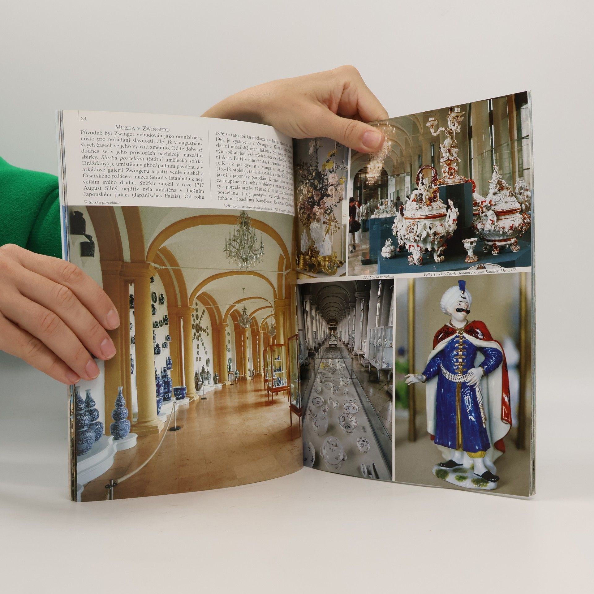 Kolektív autorov Drážďany. Panoráma. Svazek barevných snímků "Florencie na Labi"