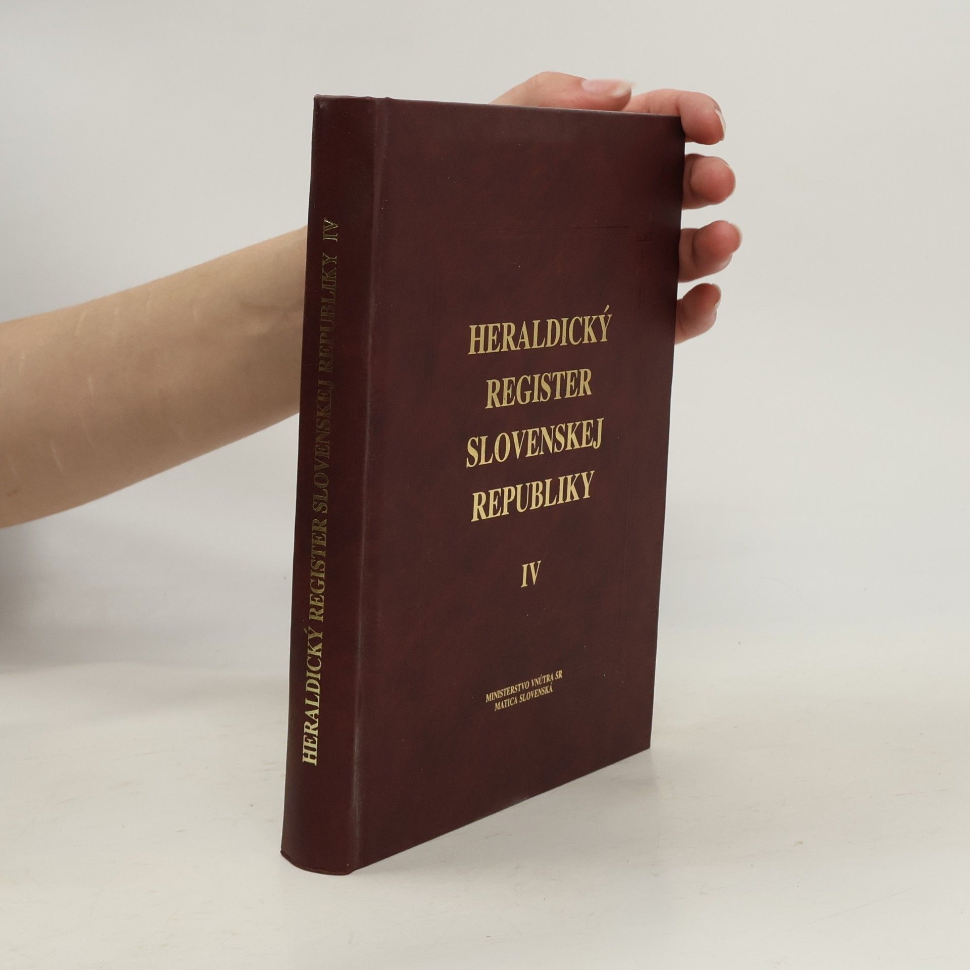 Heraldický register Slovenskej republiky IV