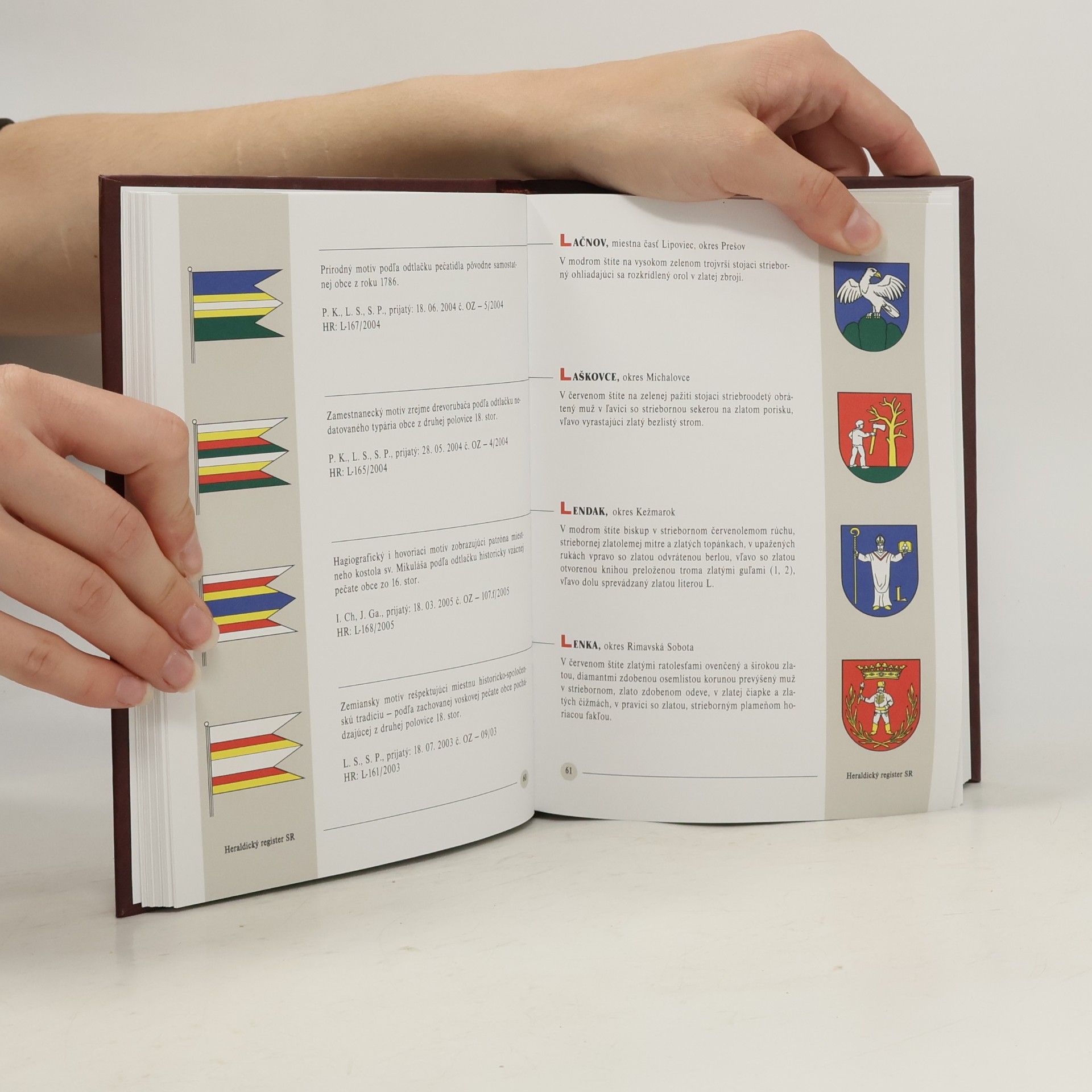 Ladislav Vrtel Heraldický register Slovenskej republiky V