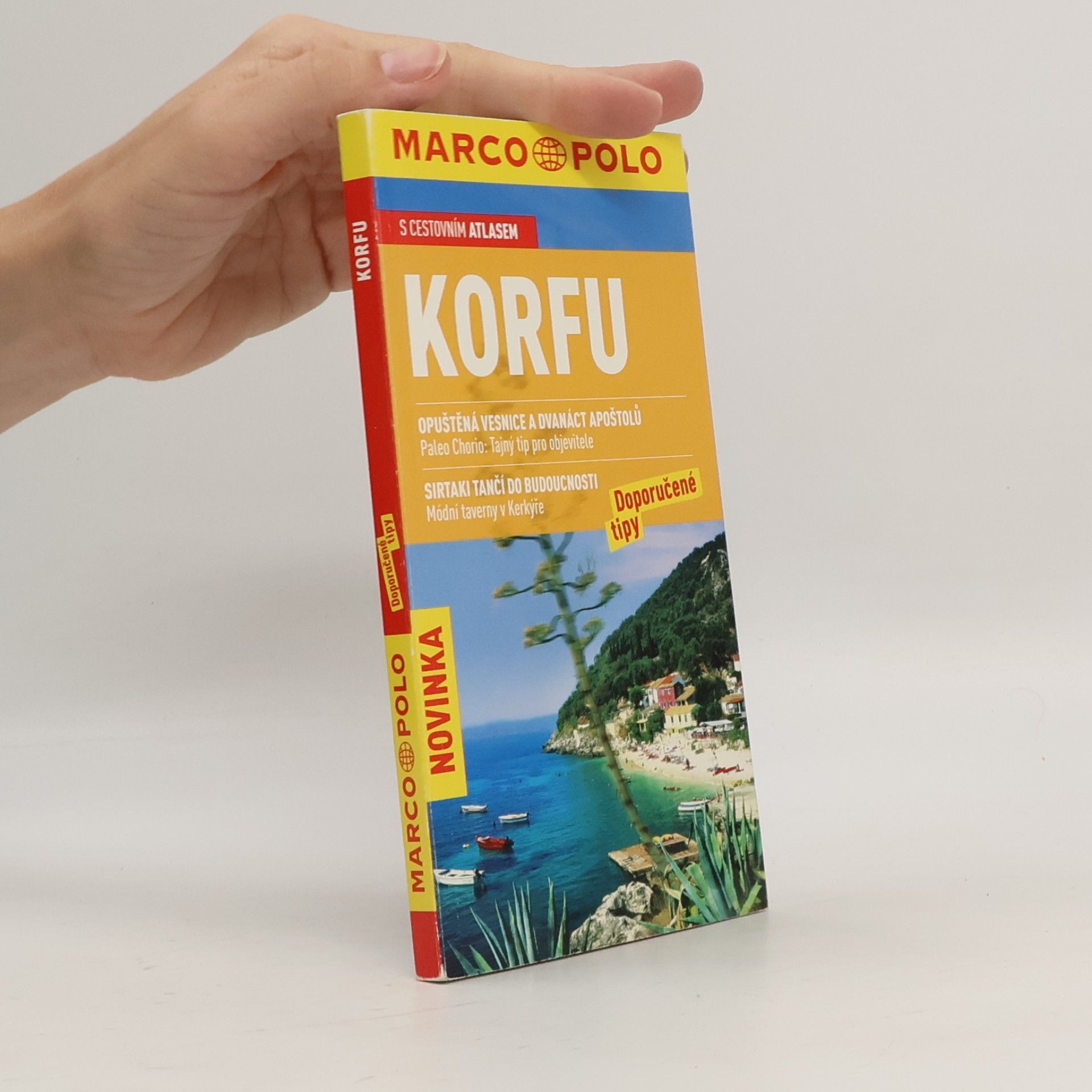 Korfu (s cestovním atlasem)