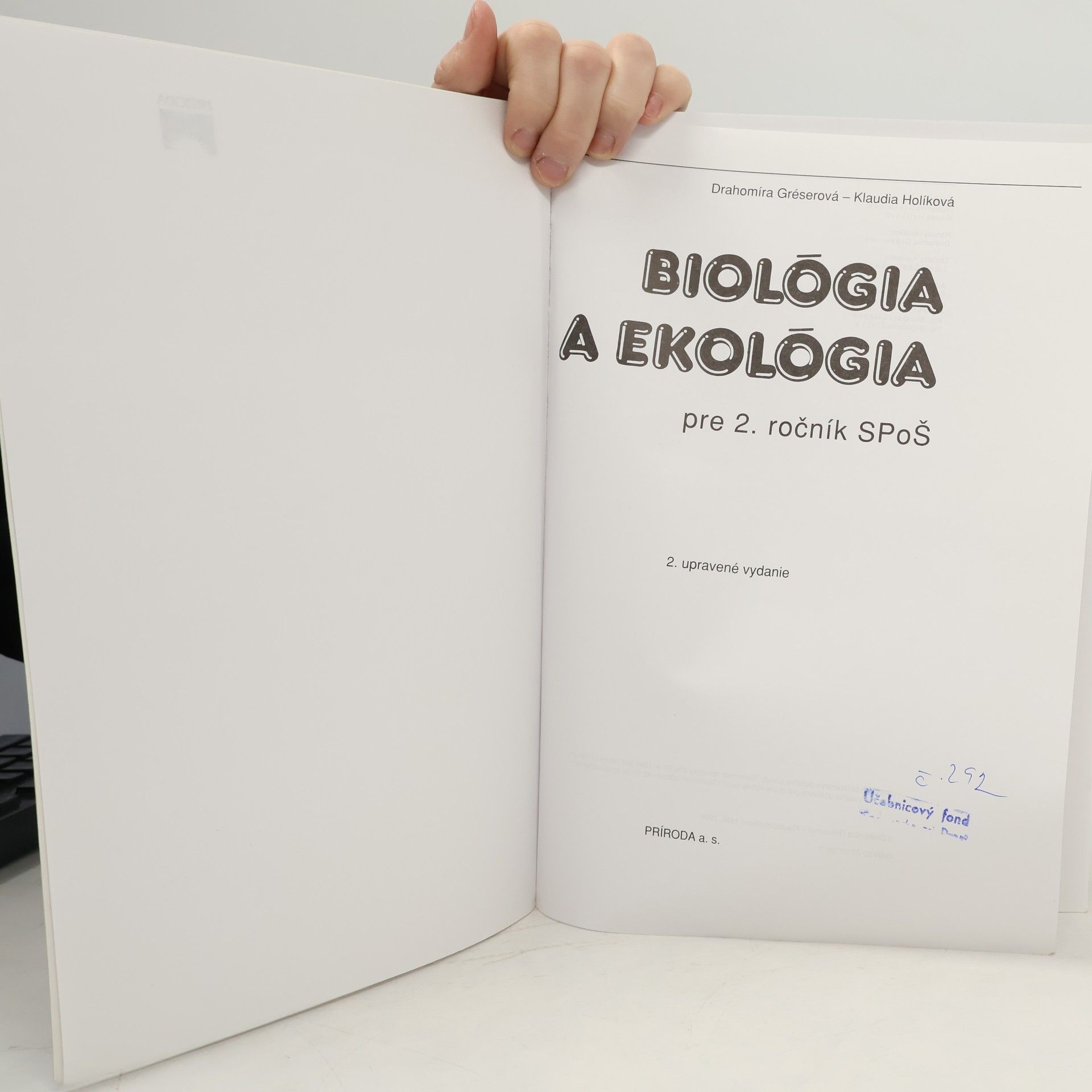 Drahomíra Gréserová Biológia a ekológia 2