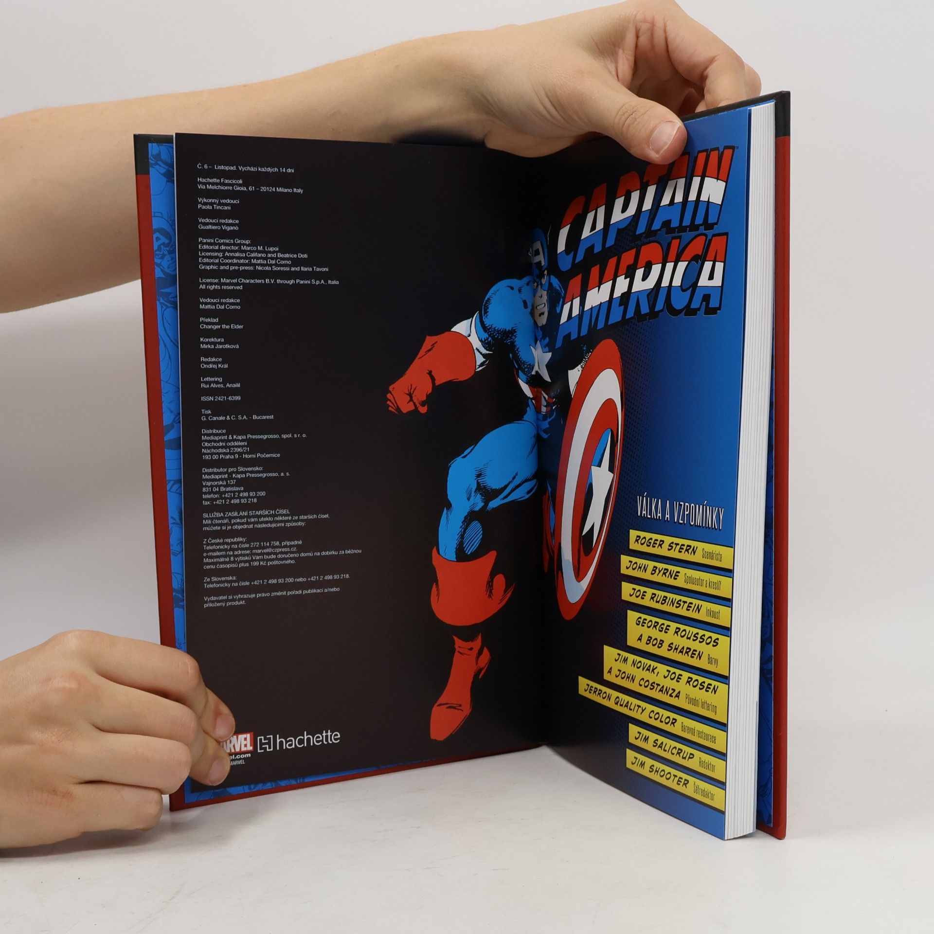 John Byrne Nejmocnější hrdinové Marvelu 6. Captain America
