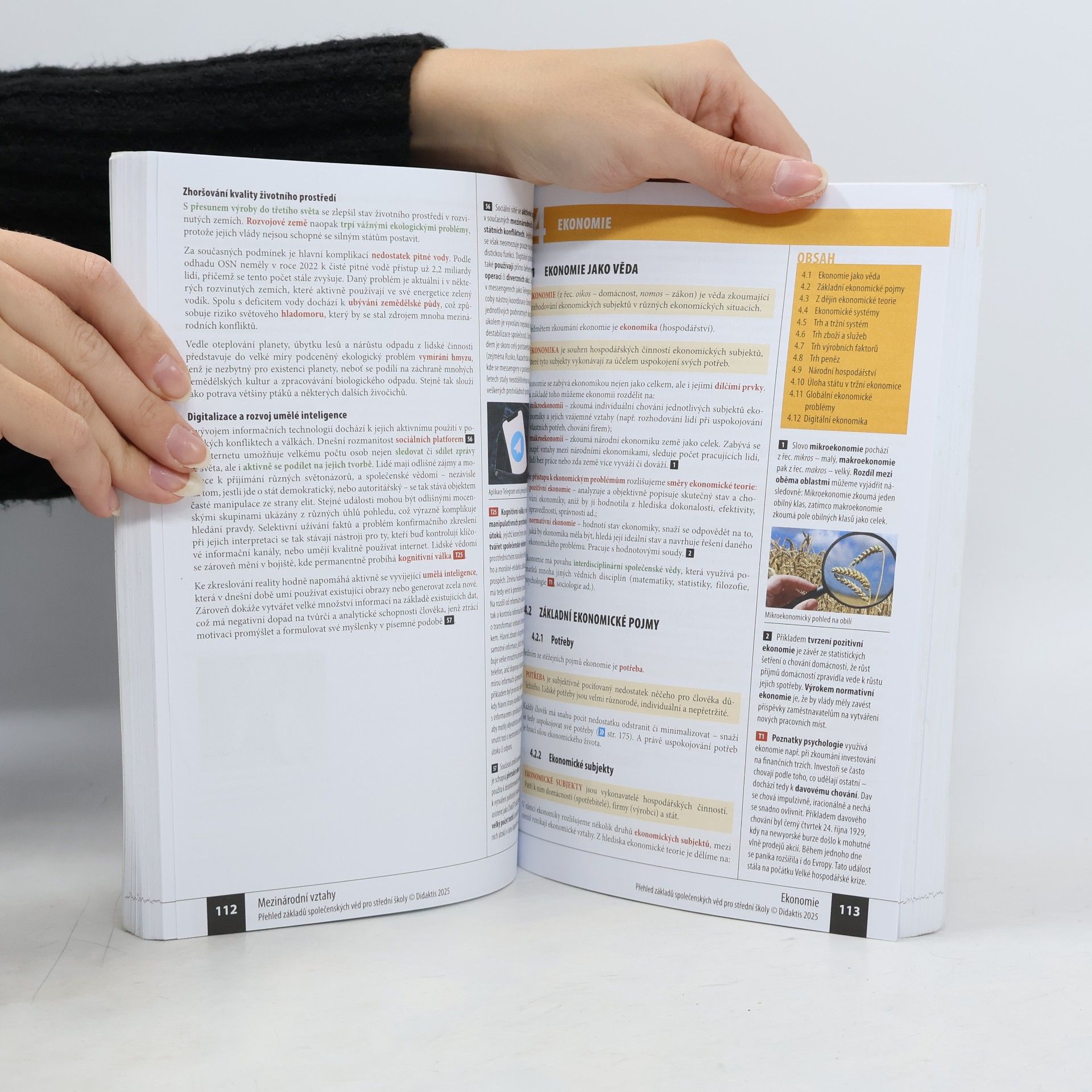 Collectif d'auteurs Přehled základů společenských věd pro střední školy : přepracované vydání titulu Odmaturuj! ze společenských věd