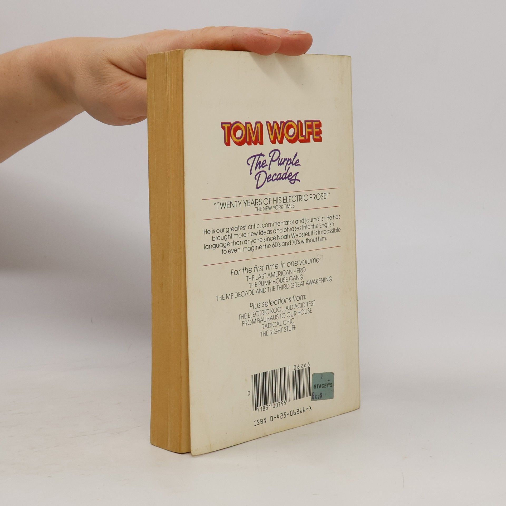 Tom Wolfe Purple Decades