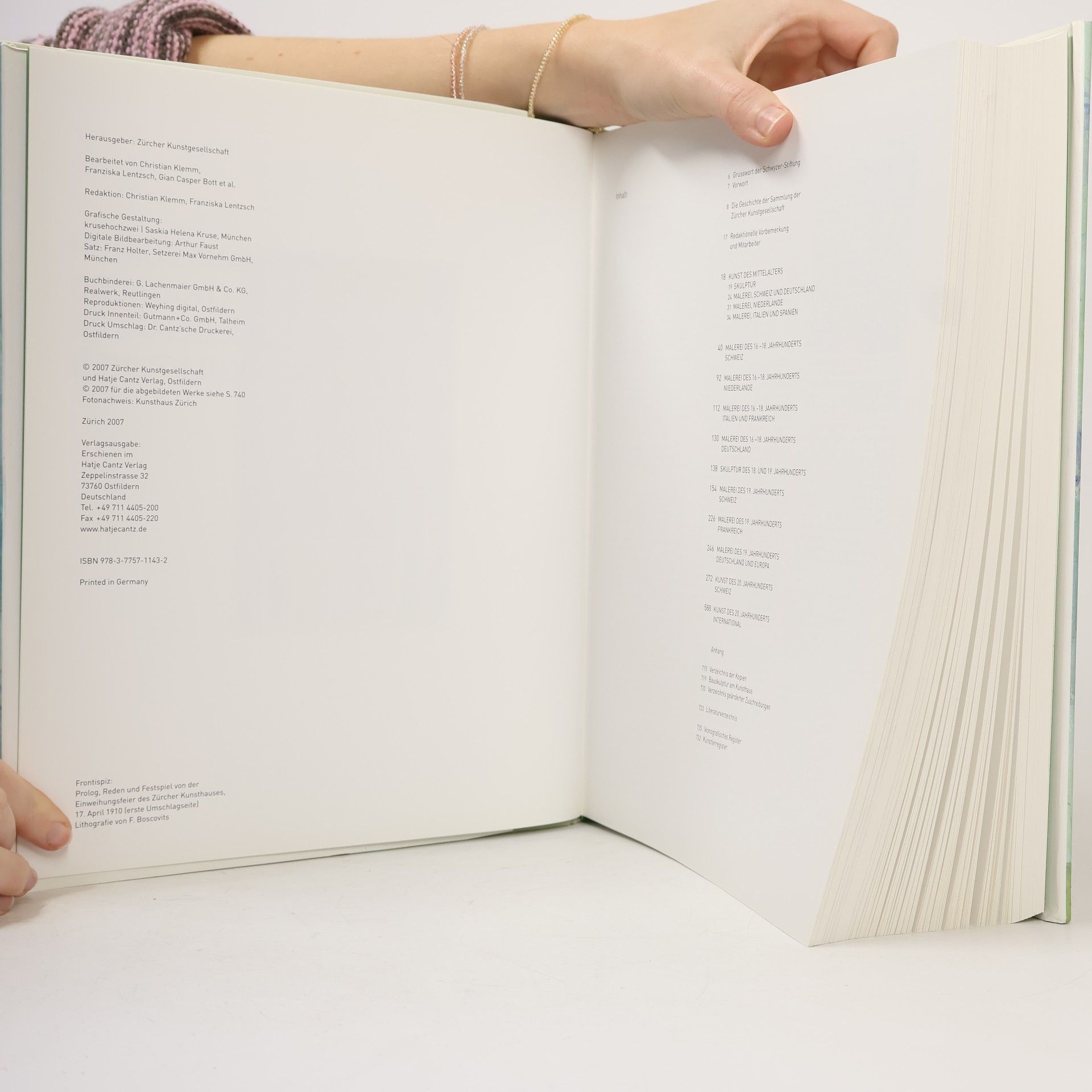 Christian Klemm Gesamtkatalog der Gemälde und Skulpturen / Kunsthaus Zürich