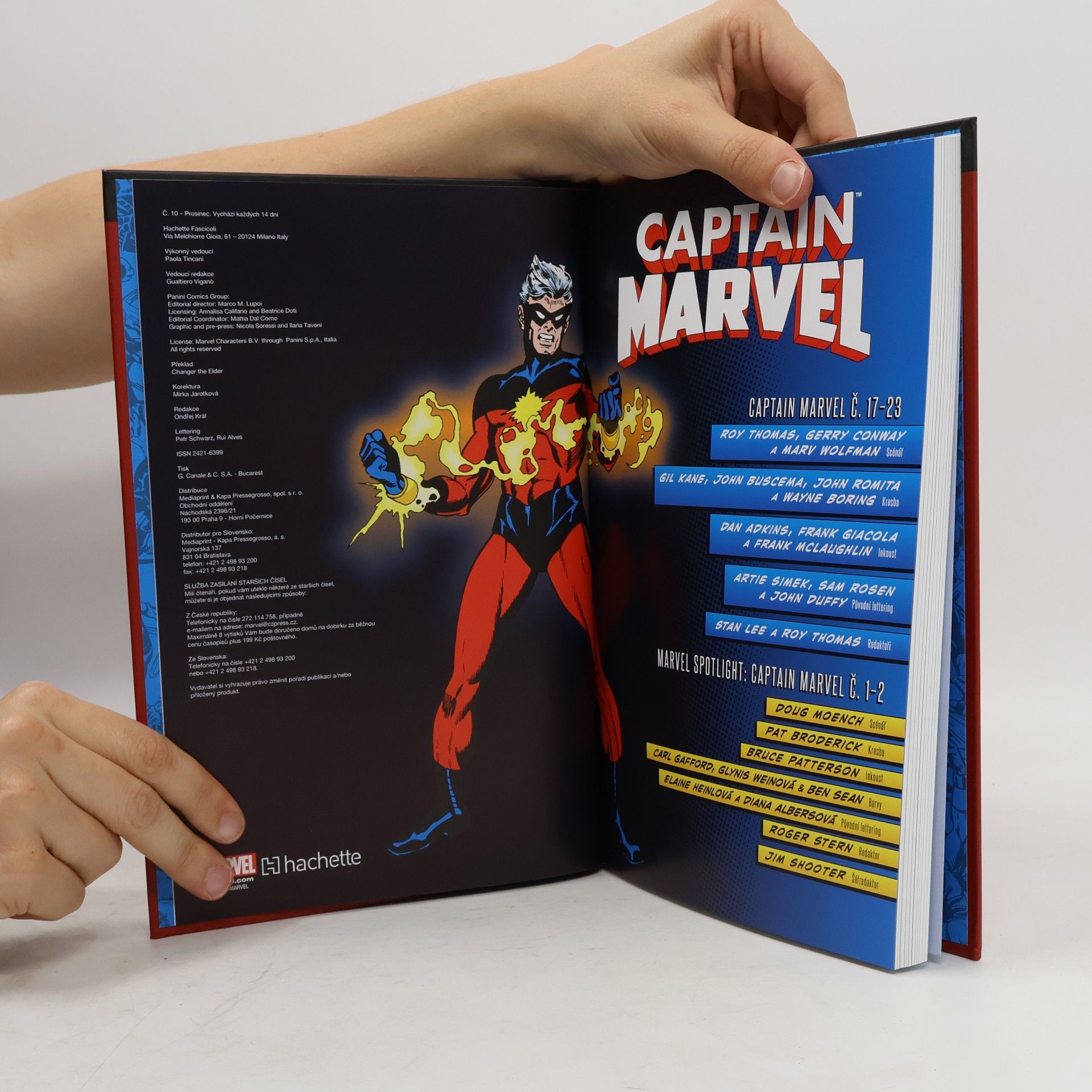 Autores varios Nejmocnější hrdinové Marvelu 10. Captain Marvel