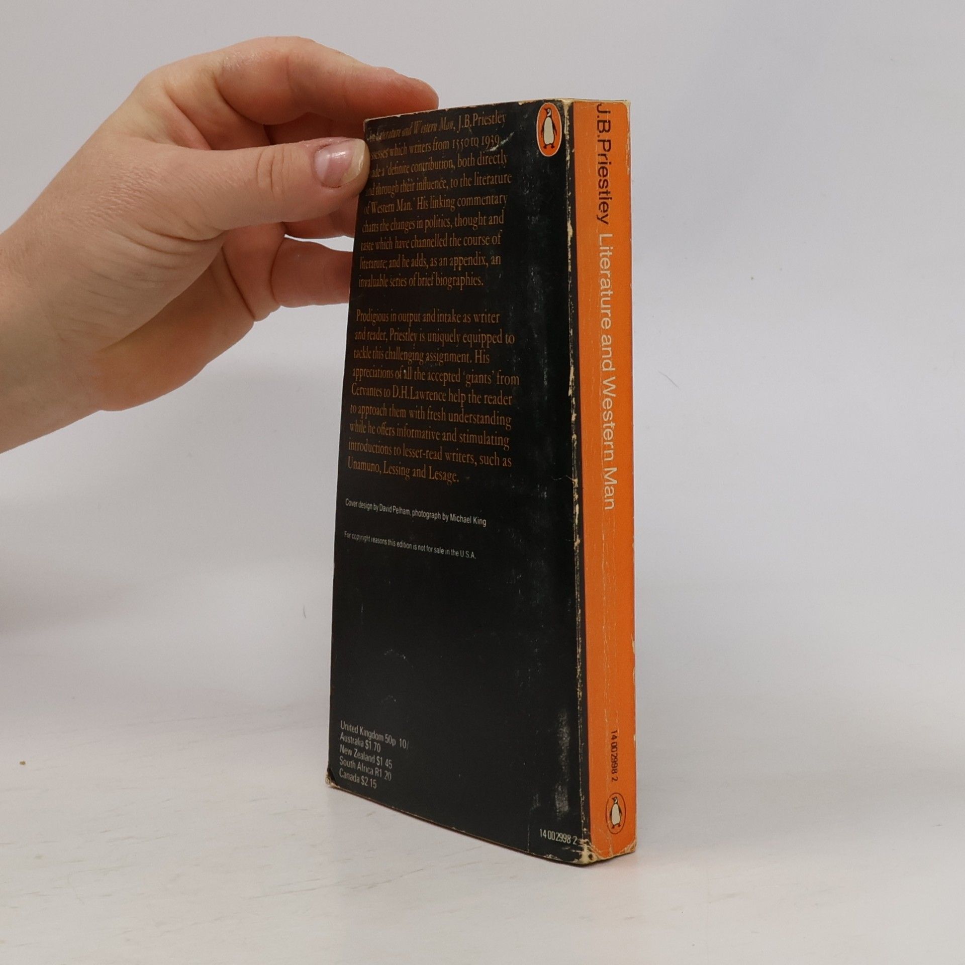 J. B. Priestley Literature and Western Man