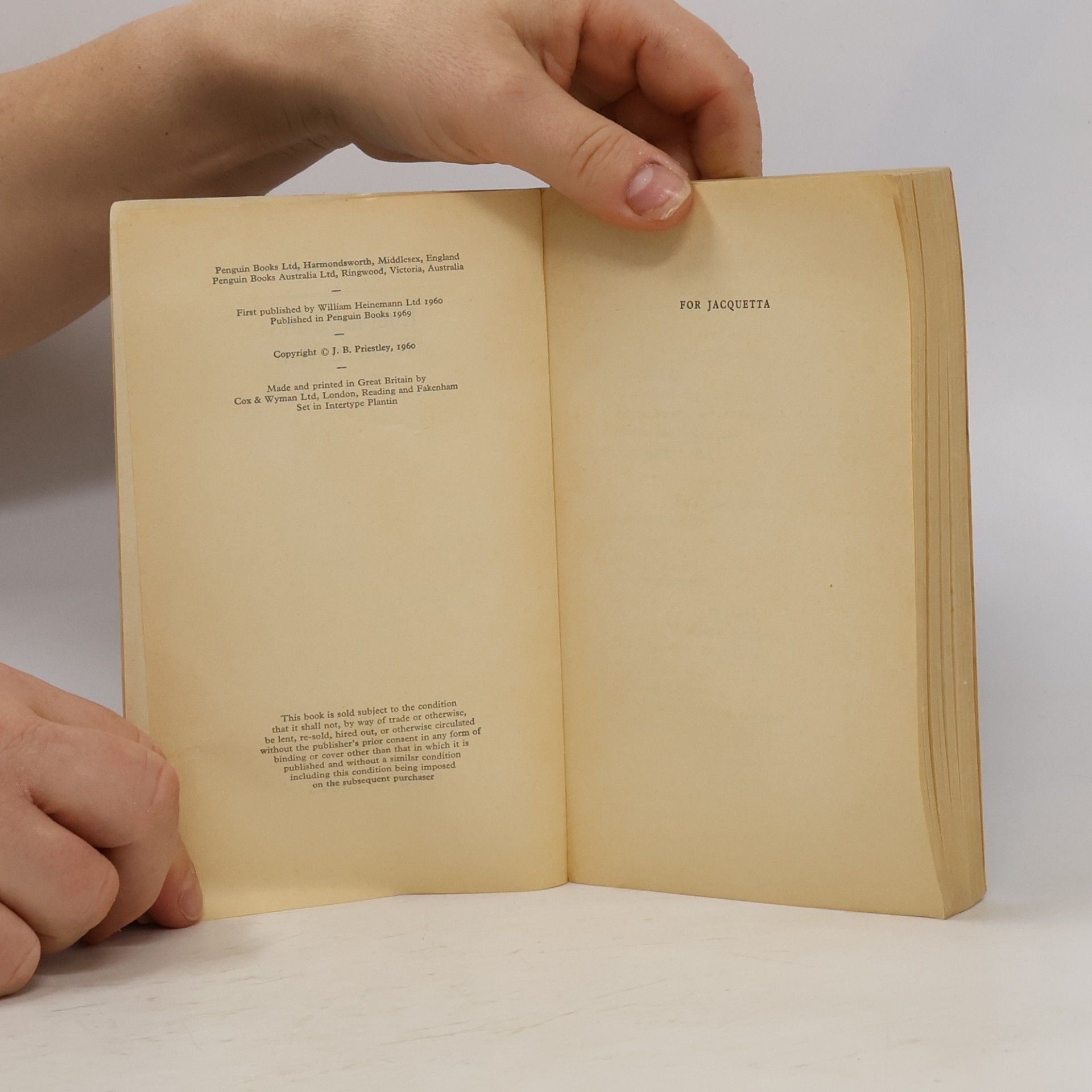 J. B. Priestley Literature and Western Man