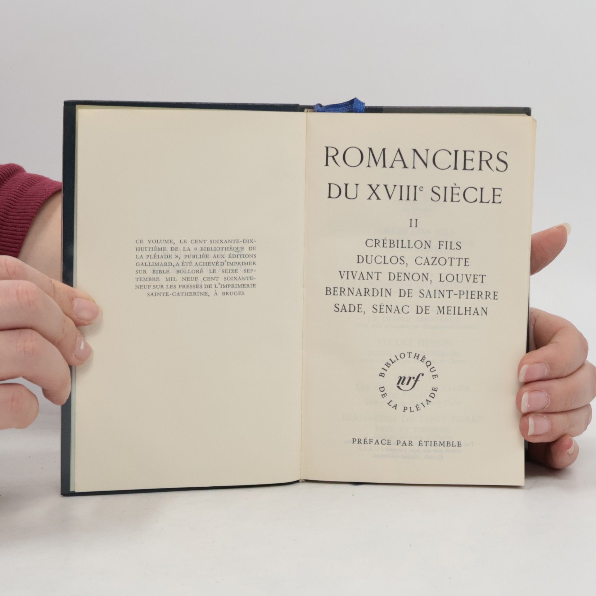 Crébillon fils Romanciers du XVIIIe Siècle