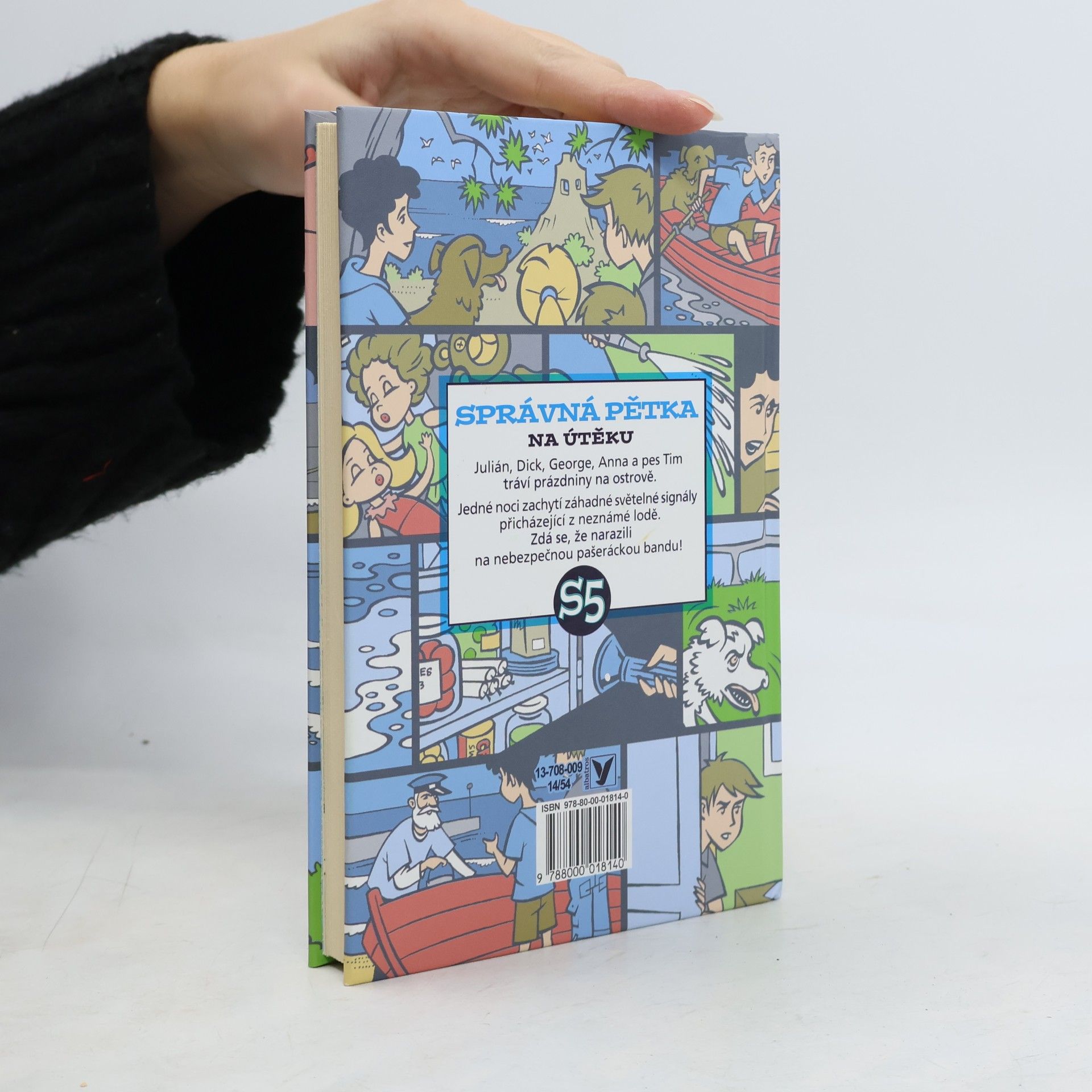Enid Blyton Správná pětka. Na útěku