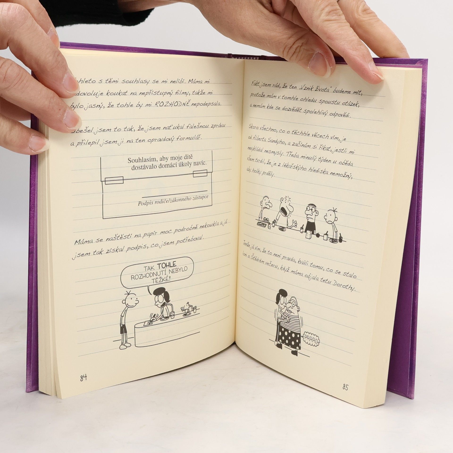 Jeff Kinney Deník malého poseroutky 5. Ošklivá pravda