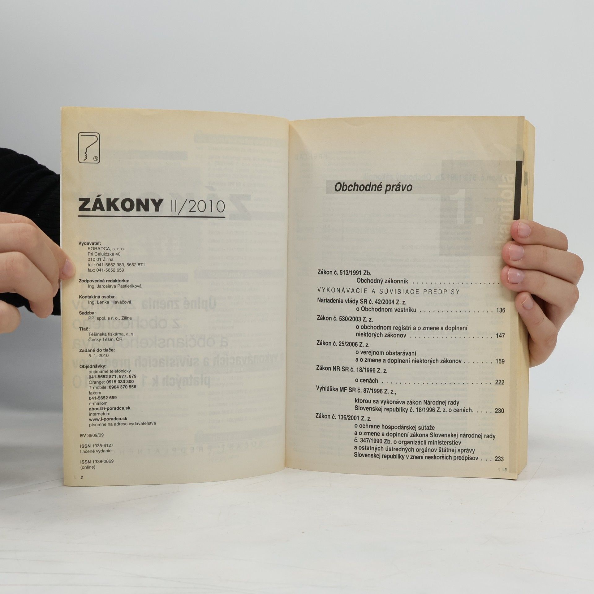 Various authors Zákony 2010 II.