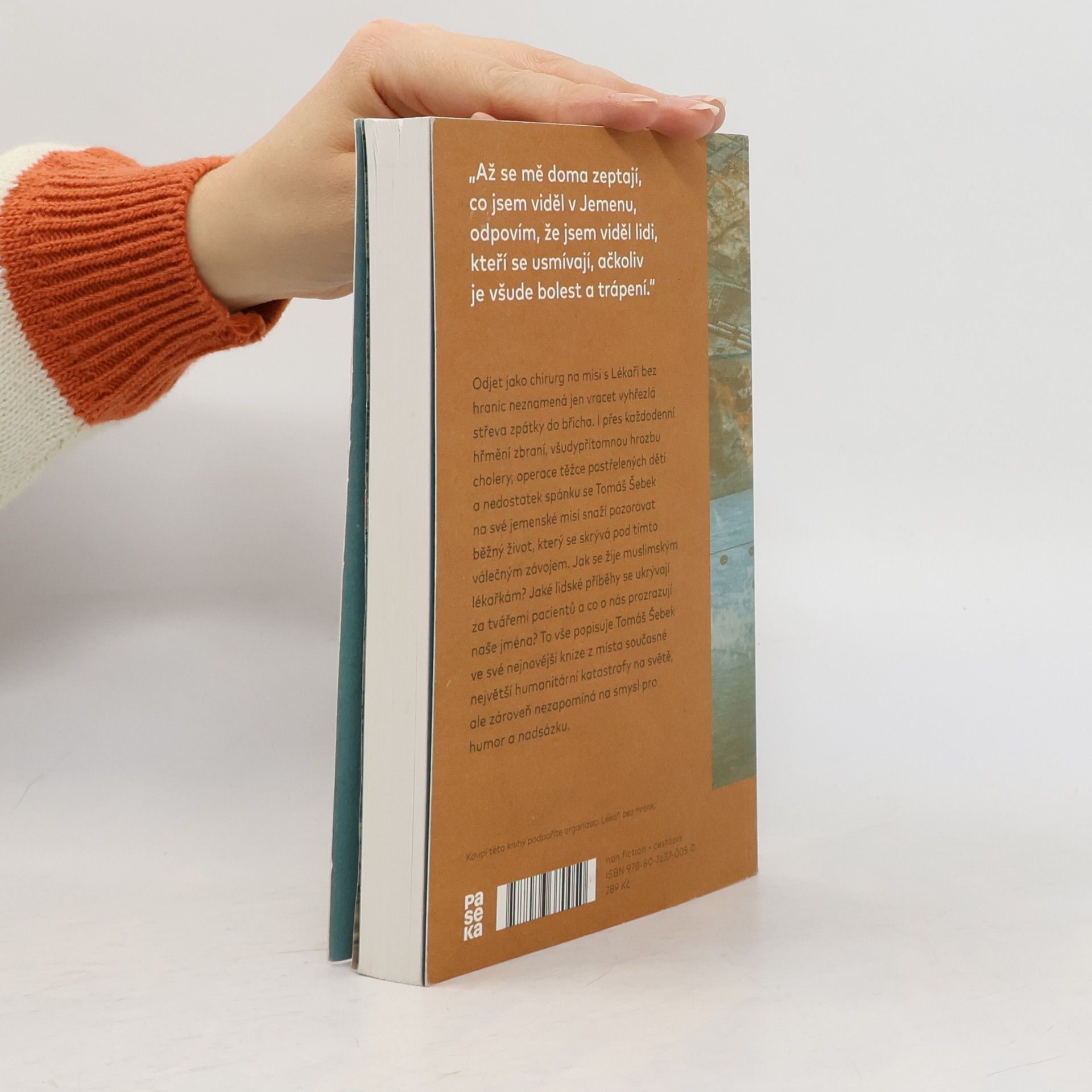 Tomáš Šebek Nebe nad Jemenem : v jihozápadní Asii s Lékaři bez hranic