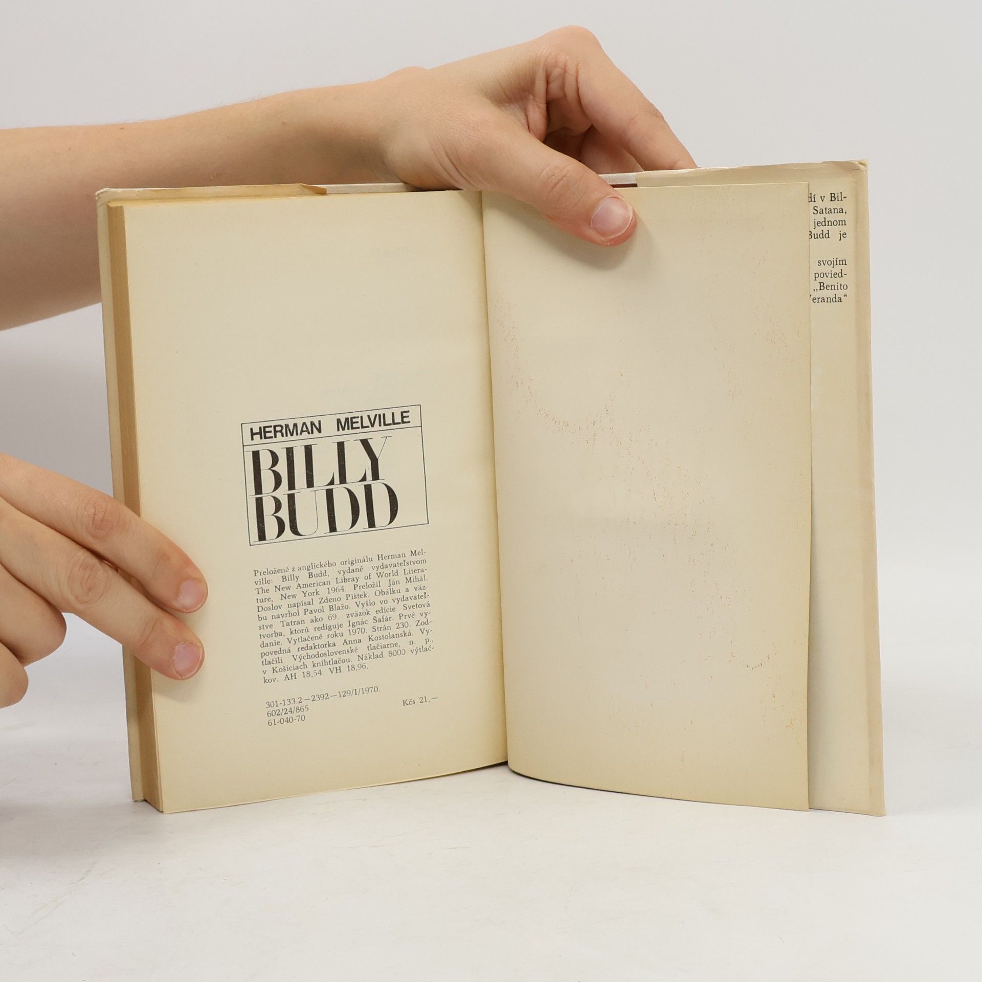 Herman Melville Billy Budd