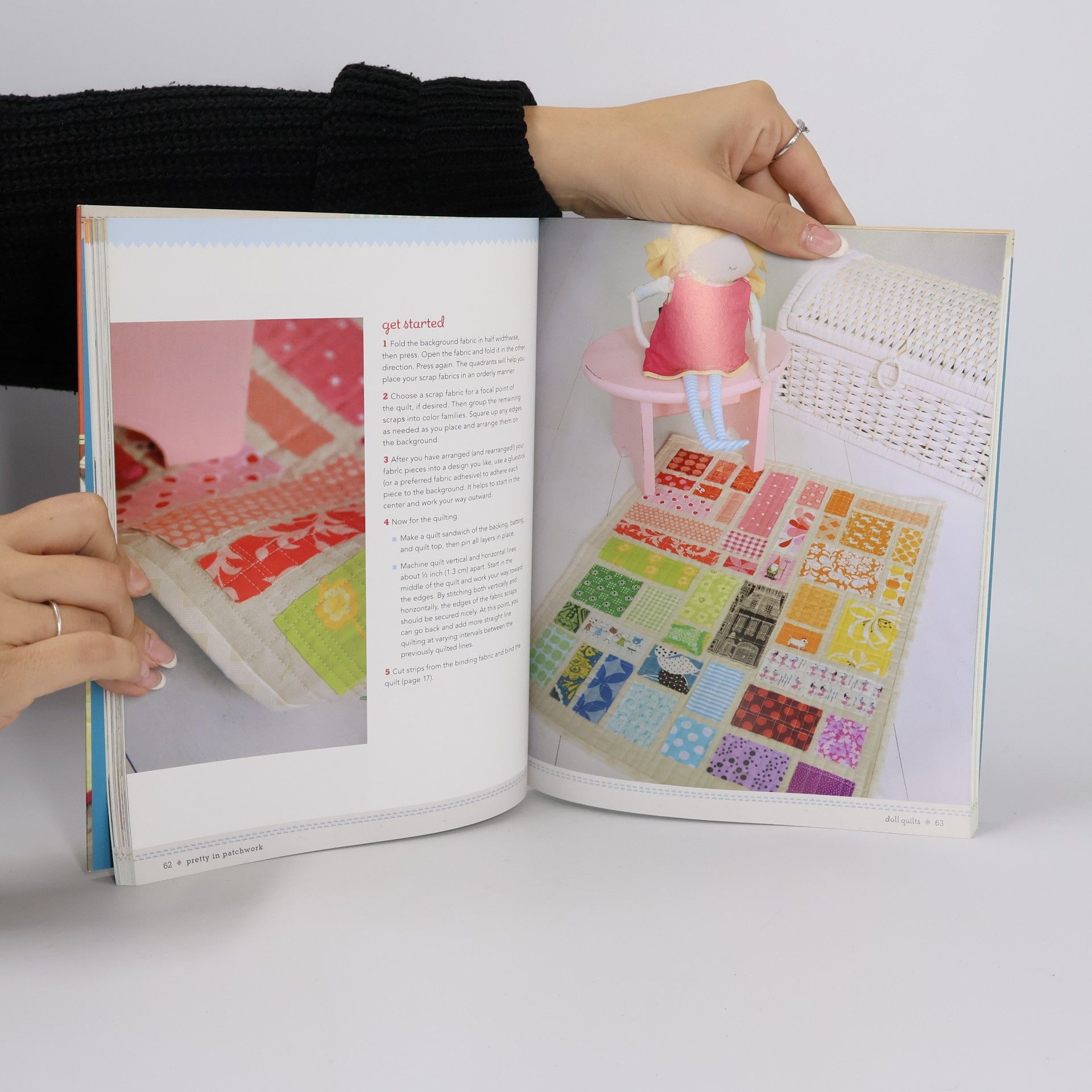 Cathy Gaubert Pretty in Patchwork Doll Quilts